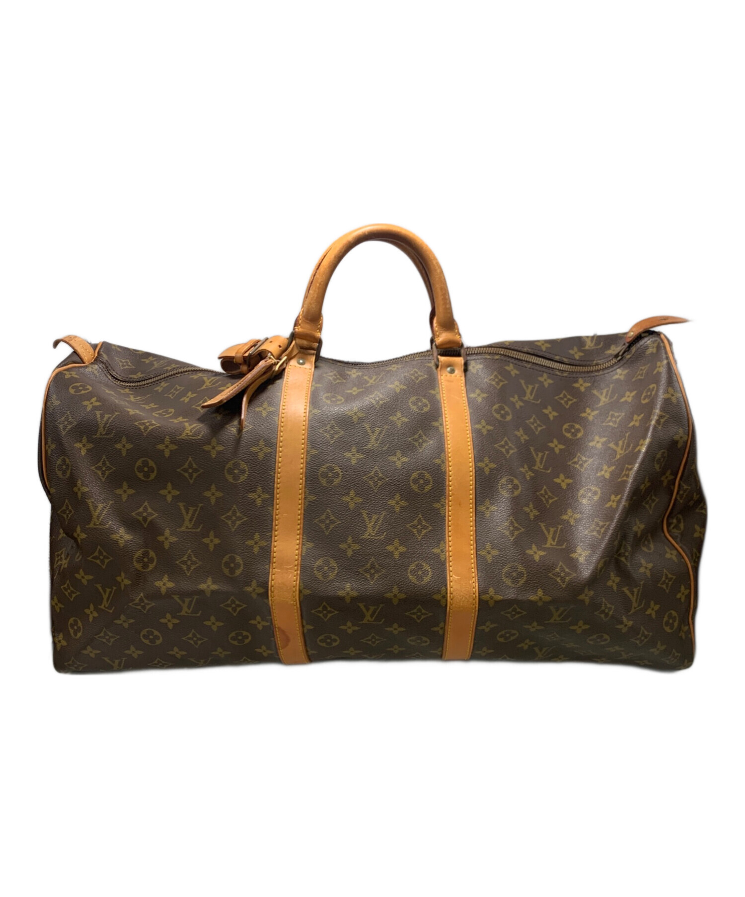Louis Vuitton ダッフルバッグ ブラウン 中古・古着通販】LOUIS VUITTON (ルイ ヴィトン) トラベルバッグ