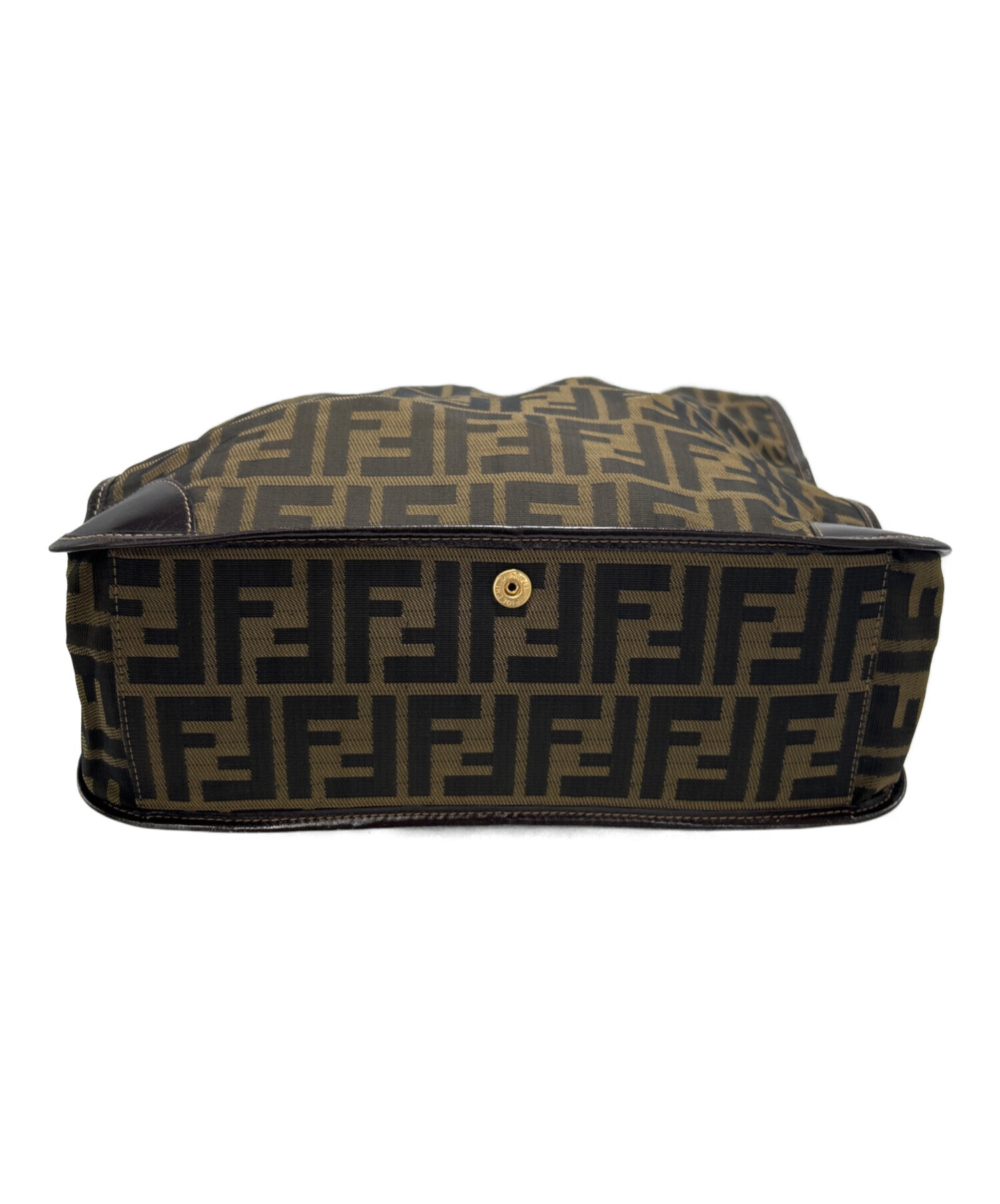 中古・古着通販】FENDI (フェンディ) トートバッグ ブラウン×ブラック