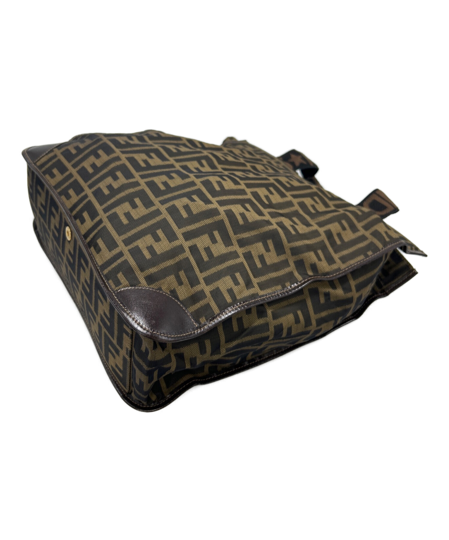 中古・古着通販】FENDI (フェンディ) トートバッグ ブラウン×ブラック