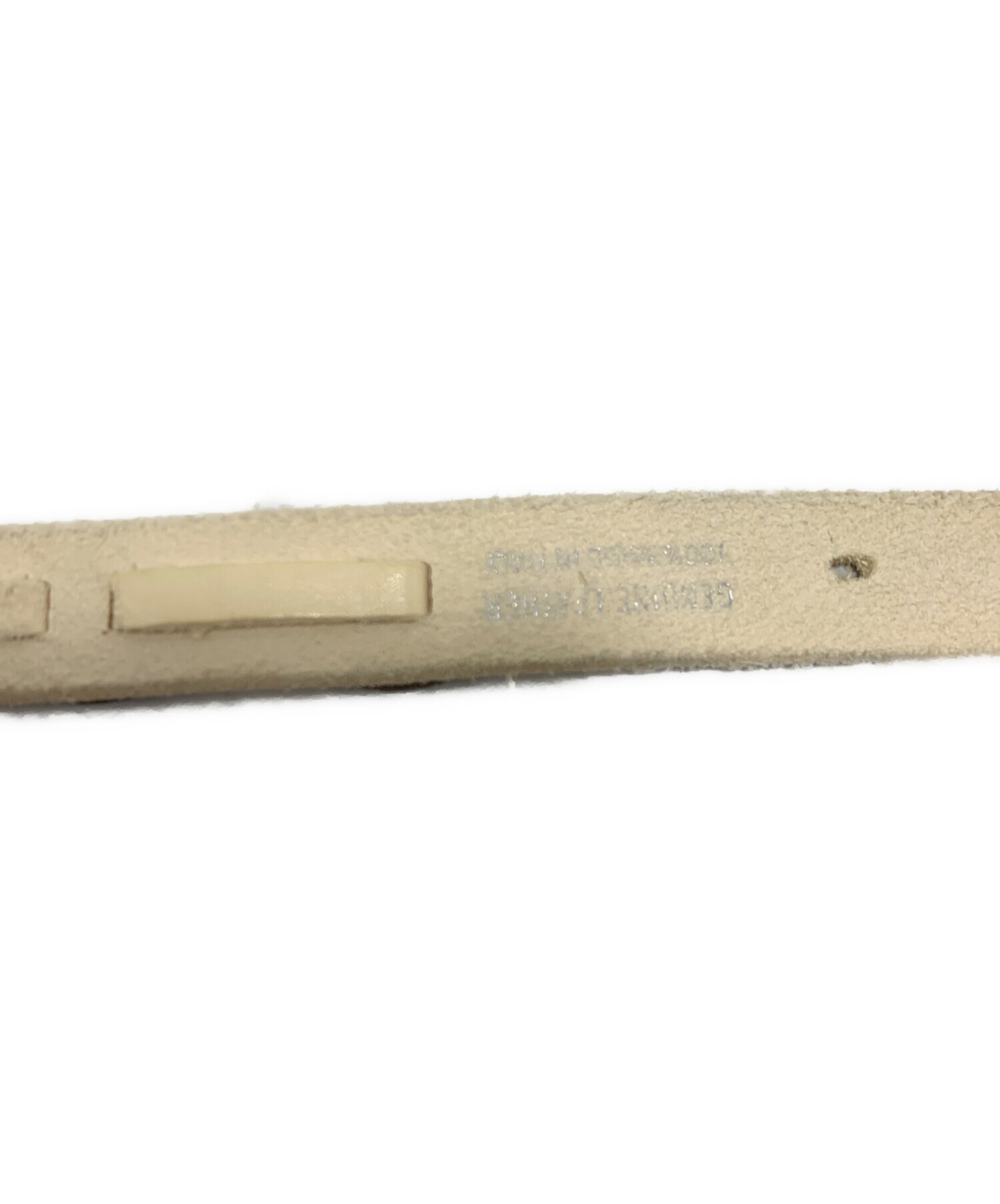 中古・古着通販】PUNTOVITA (プントヴィータ) ベルト オフホワイト