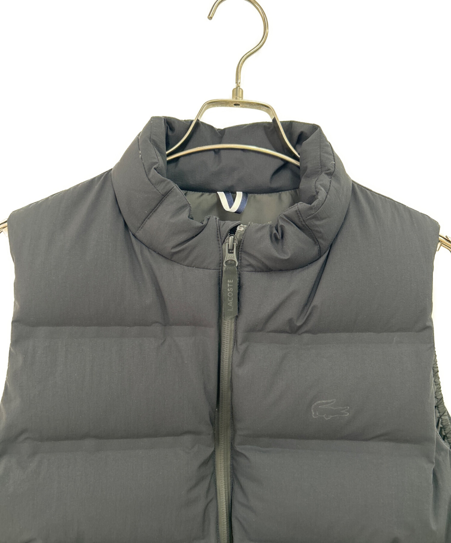 Lacoste グレー ダウンベスト 中古・古着通販】LACOSTE (ラコステ) 透湿防水素材ダウンベスト
