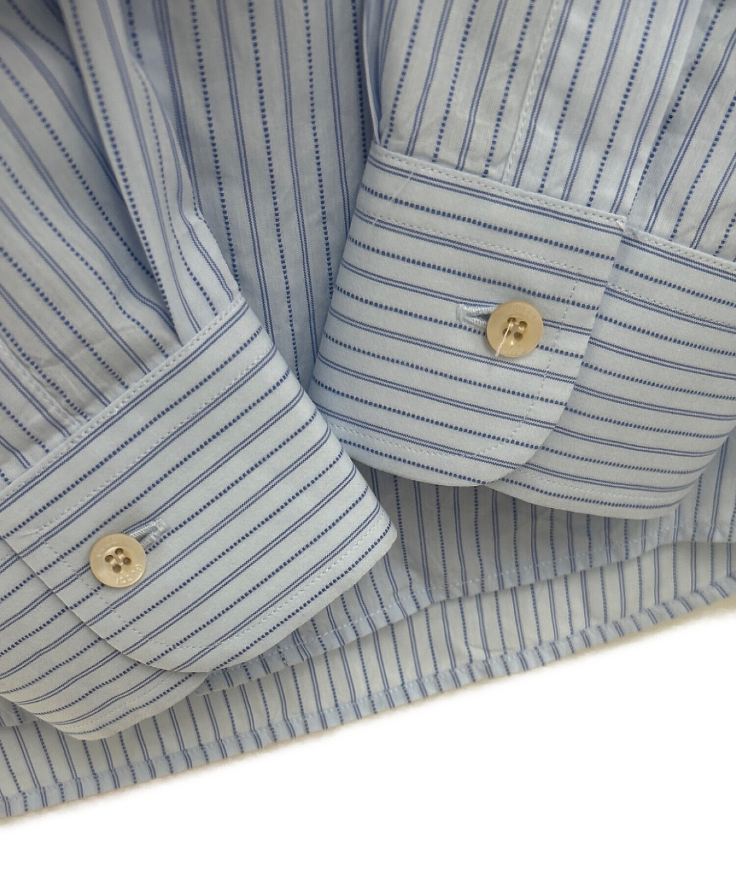 中古・古着通販】GUCCI (グッチ) 長袖シャツ スカイブルー サイズ:40