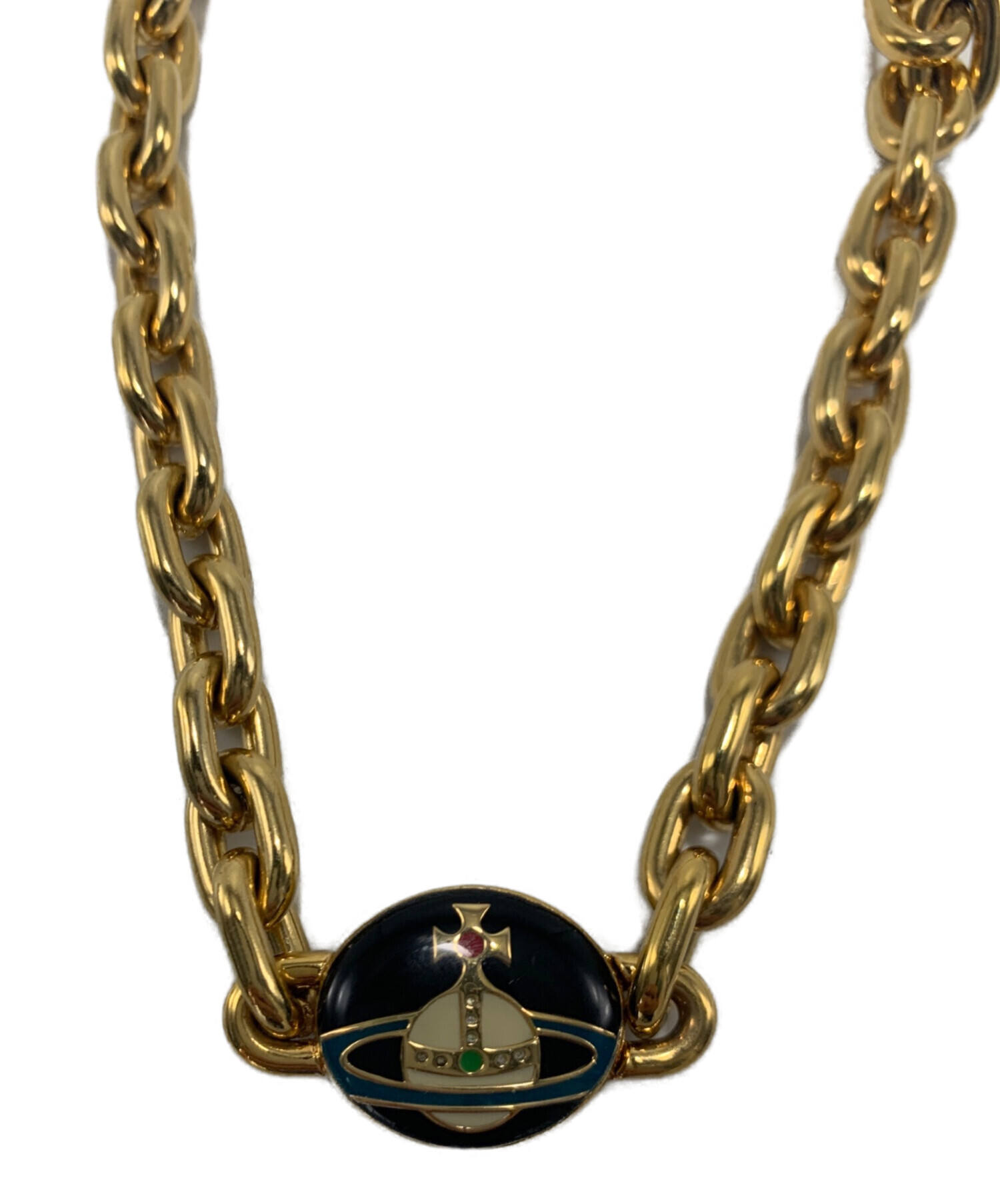 Vivienne Westwood ネックレス　ゴールド 中古・古着通販】Vivienne Westwood (ヴィヴィアンウエストウッド