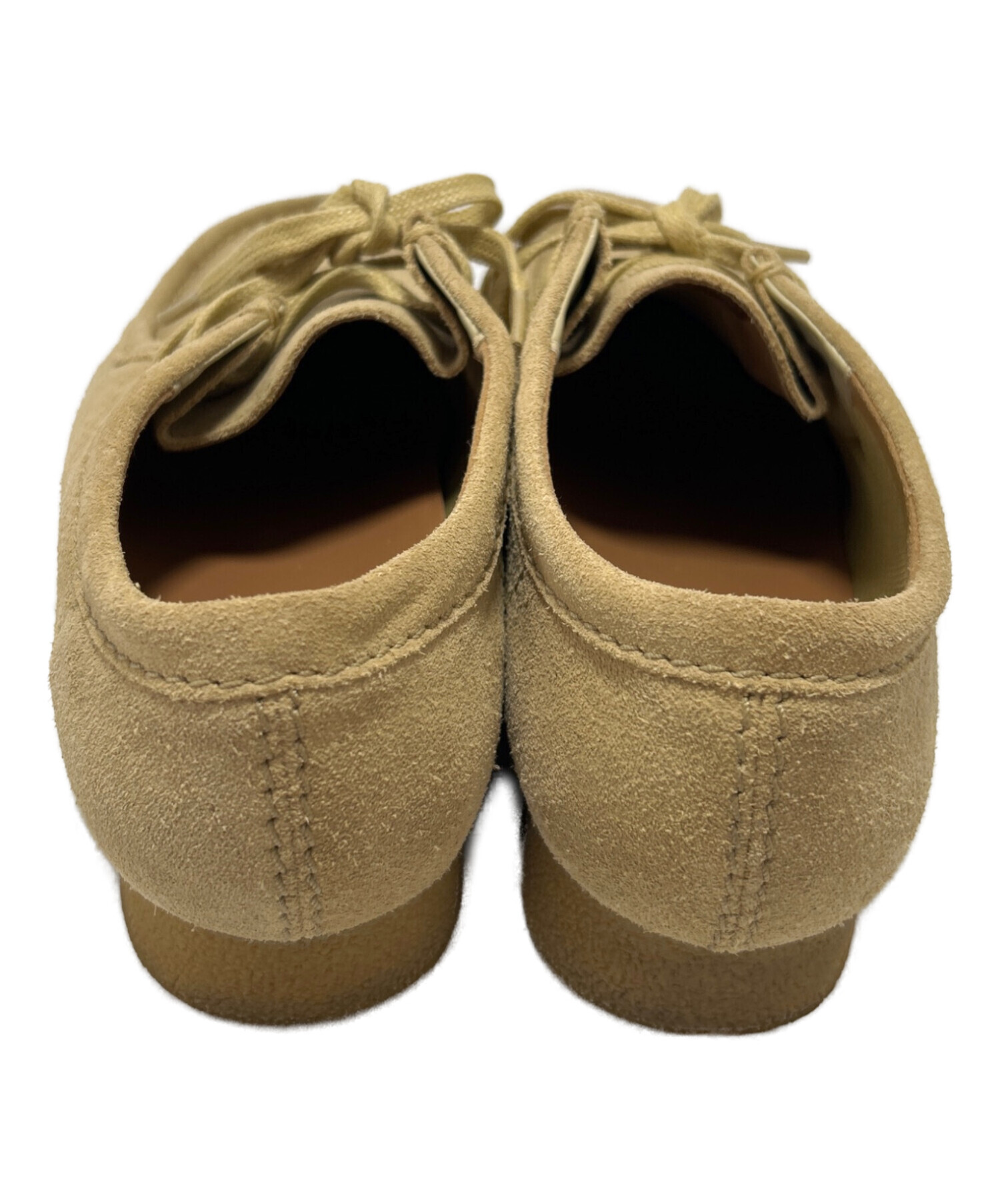 中古・古着通販】CLARKS (クラークス) ワラビーブーツ ベージュ サイズ