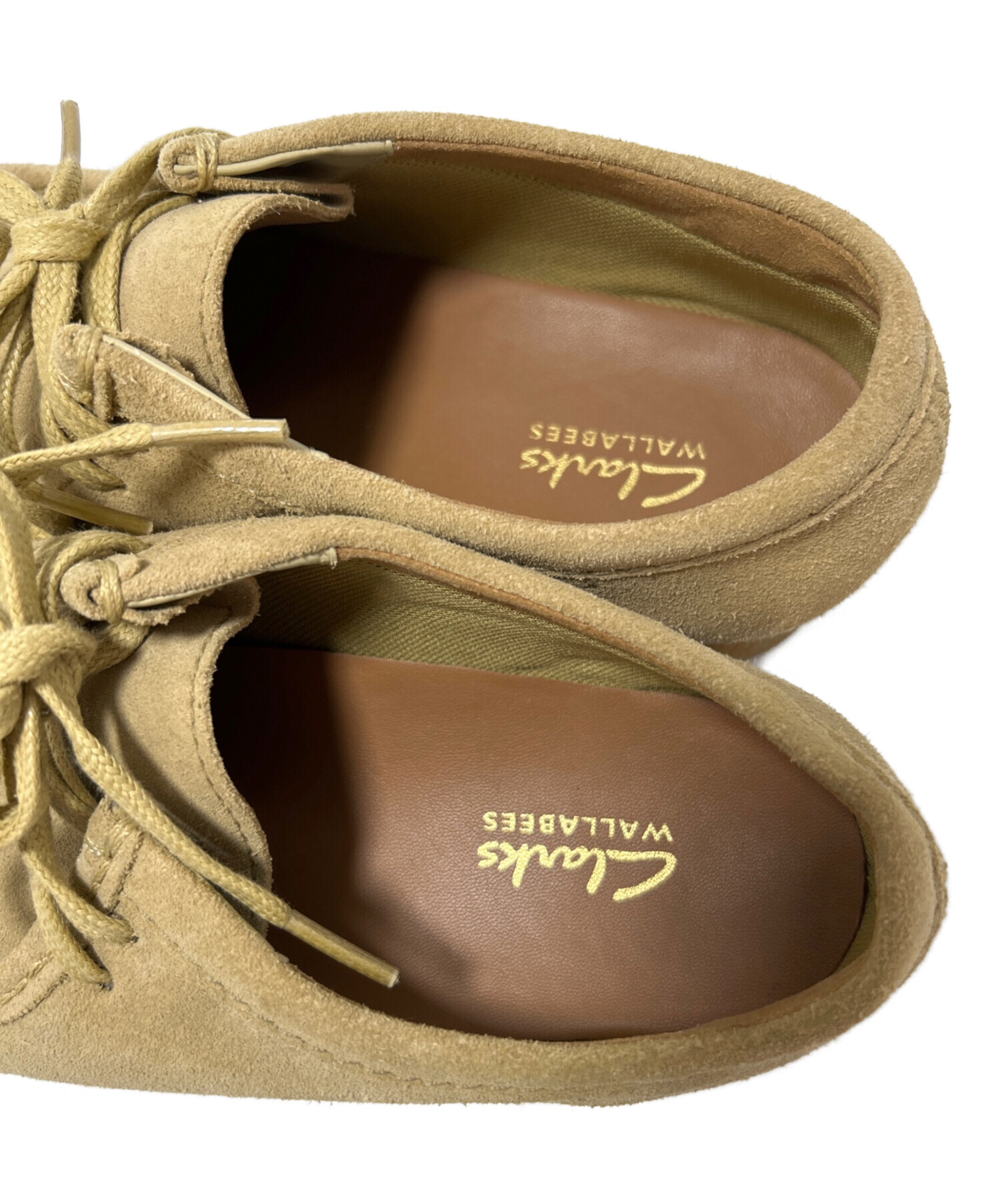 クラークス　ワラビー　ベージュ　US10 28cm 未使用品 中古・古着通販】CLARKS (クラークス) ワラビーブーツ ベージュ サイズ