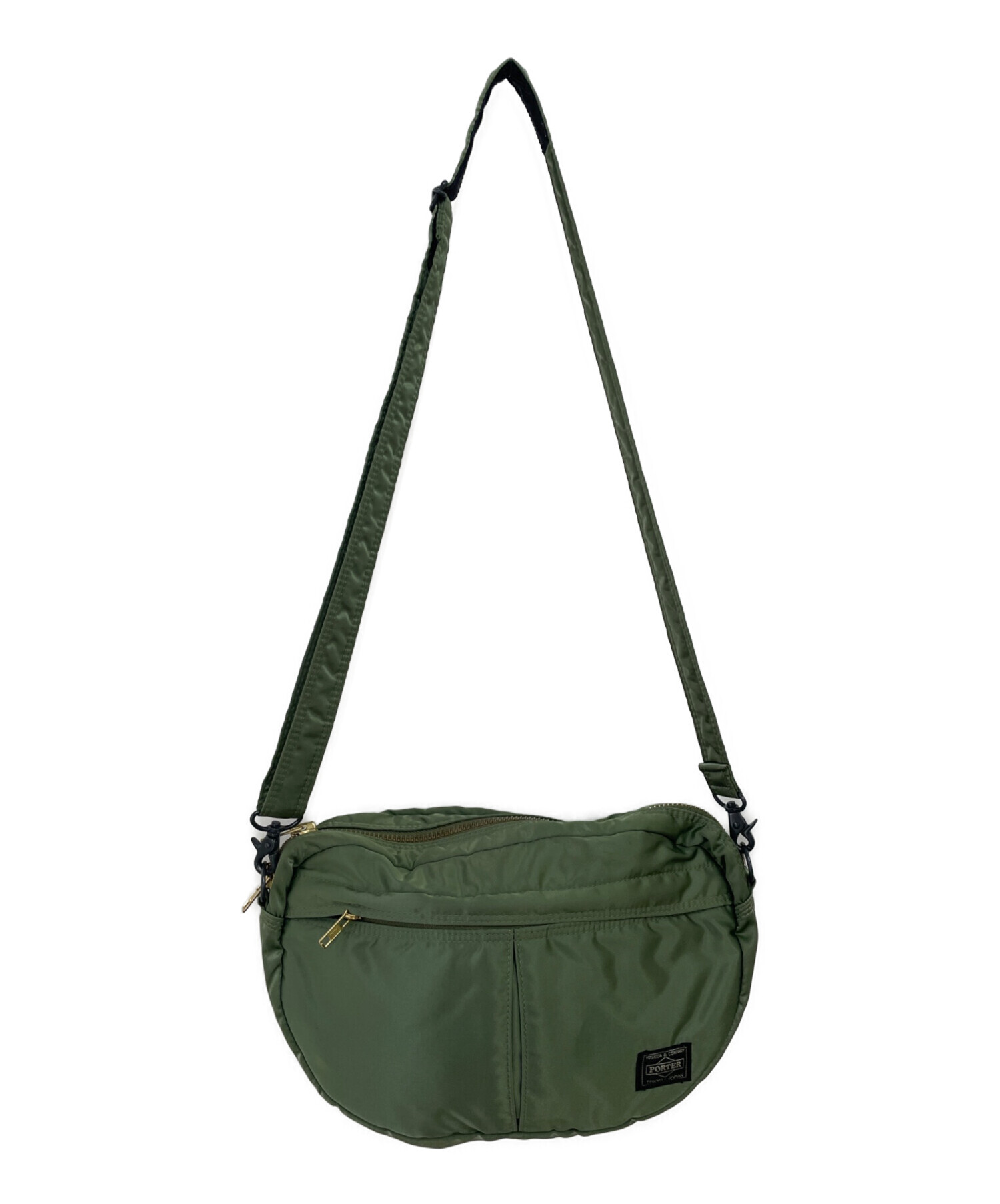 PORTER オリーブグリーン バッグ中古品30年位前の物 中古・古着通販】PORTER (ポーター) ショルダーバッグ グリーン