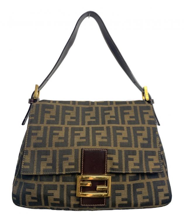 中古・古着通販】FENDI (フェンディ) ショルダーバッグ ブラウン