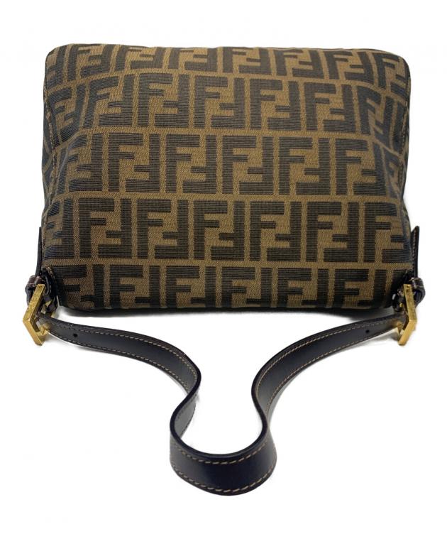 未使用　FENDI トリプレット 中古・古着通販】FENDI (フェンディ) ショルダーバッグ ブラウン