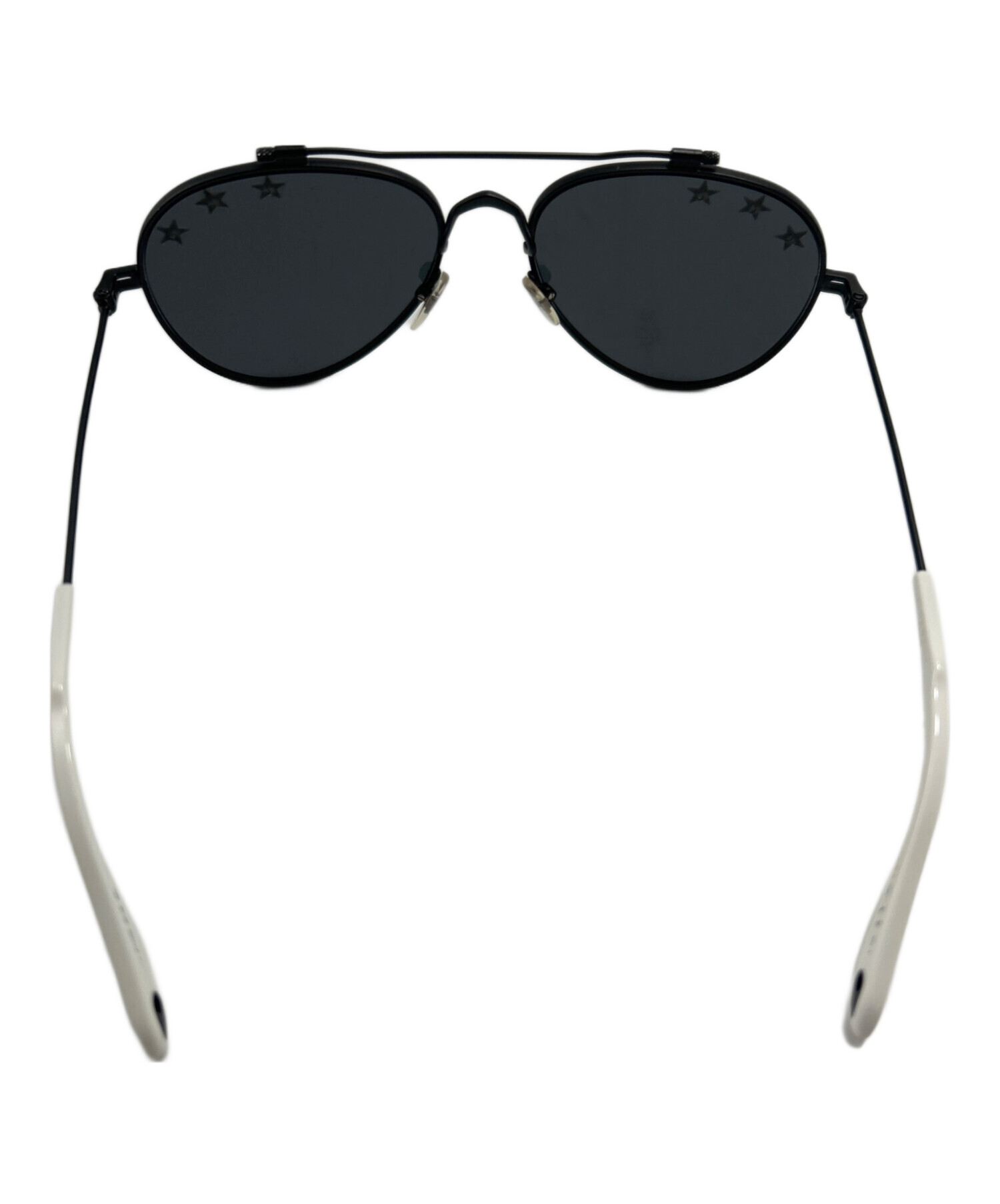 中古・古着通販】GIVENCHY (ジバンシィ) サングラス ブラック×ホワイト