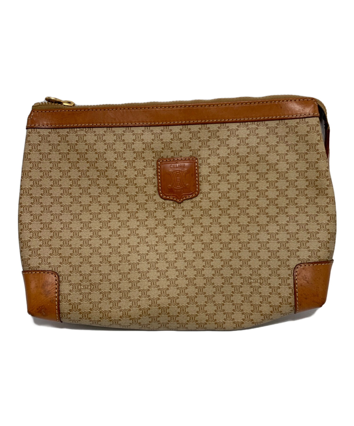 セリーヌ　セカンドバック　新品未使用 中古・古着通販】CELINE (セリーヌ) セカンドバッグ ベージュ
