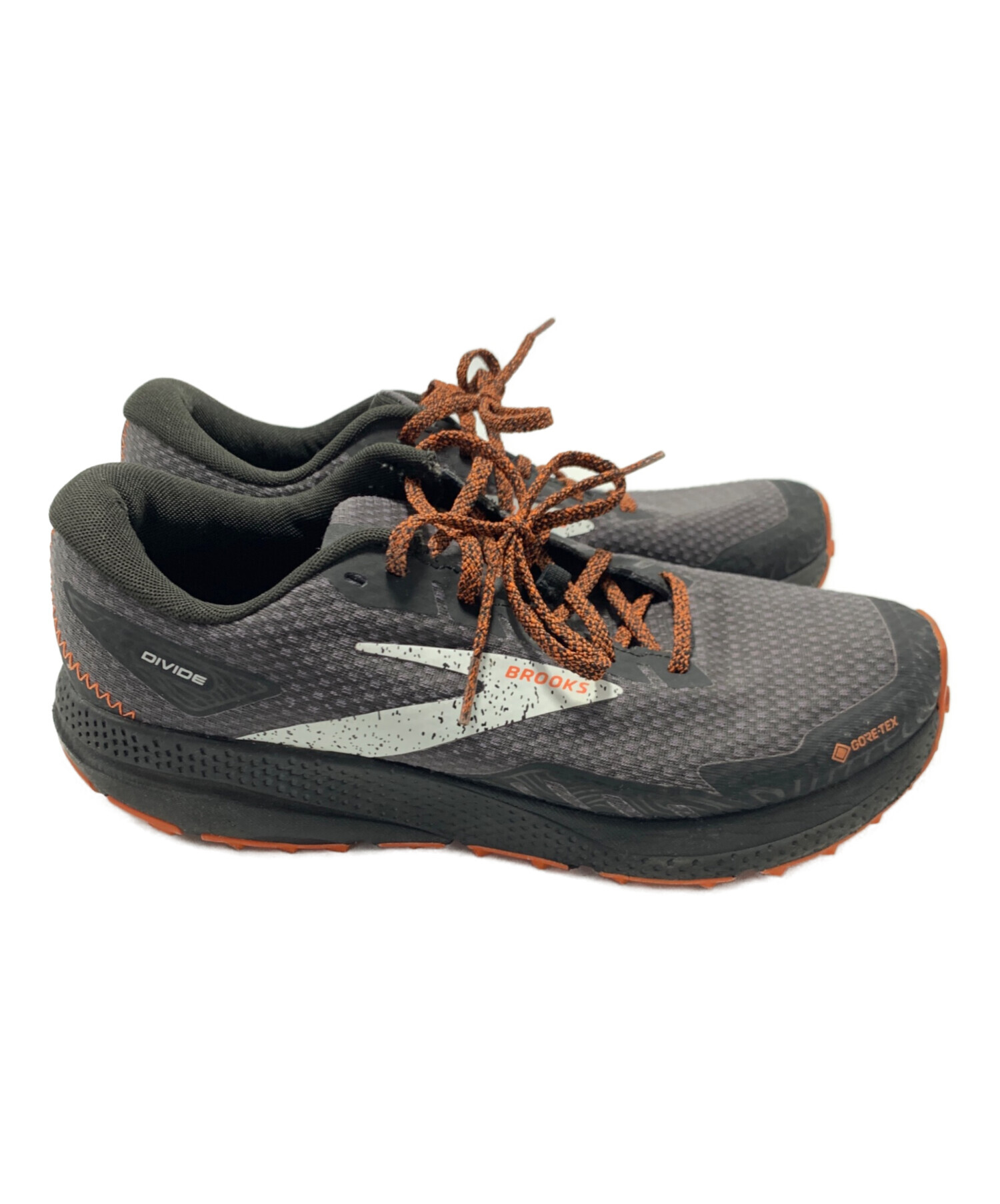 中古・古着通販】BROOKS (ブルックス) スニーカー グレー×オレンジ