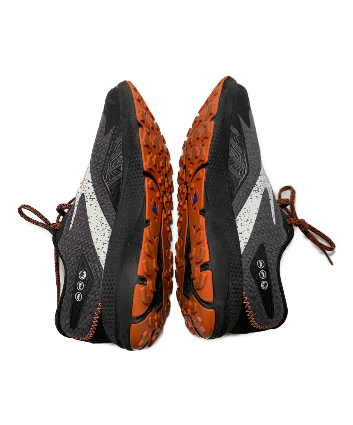 中古・古着通販】BROOKS (ブルックス) スニーカー グレー×オレンジ
