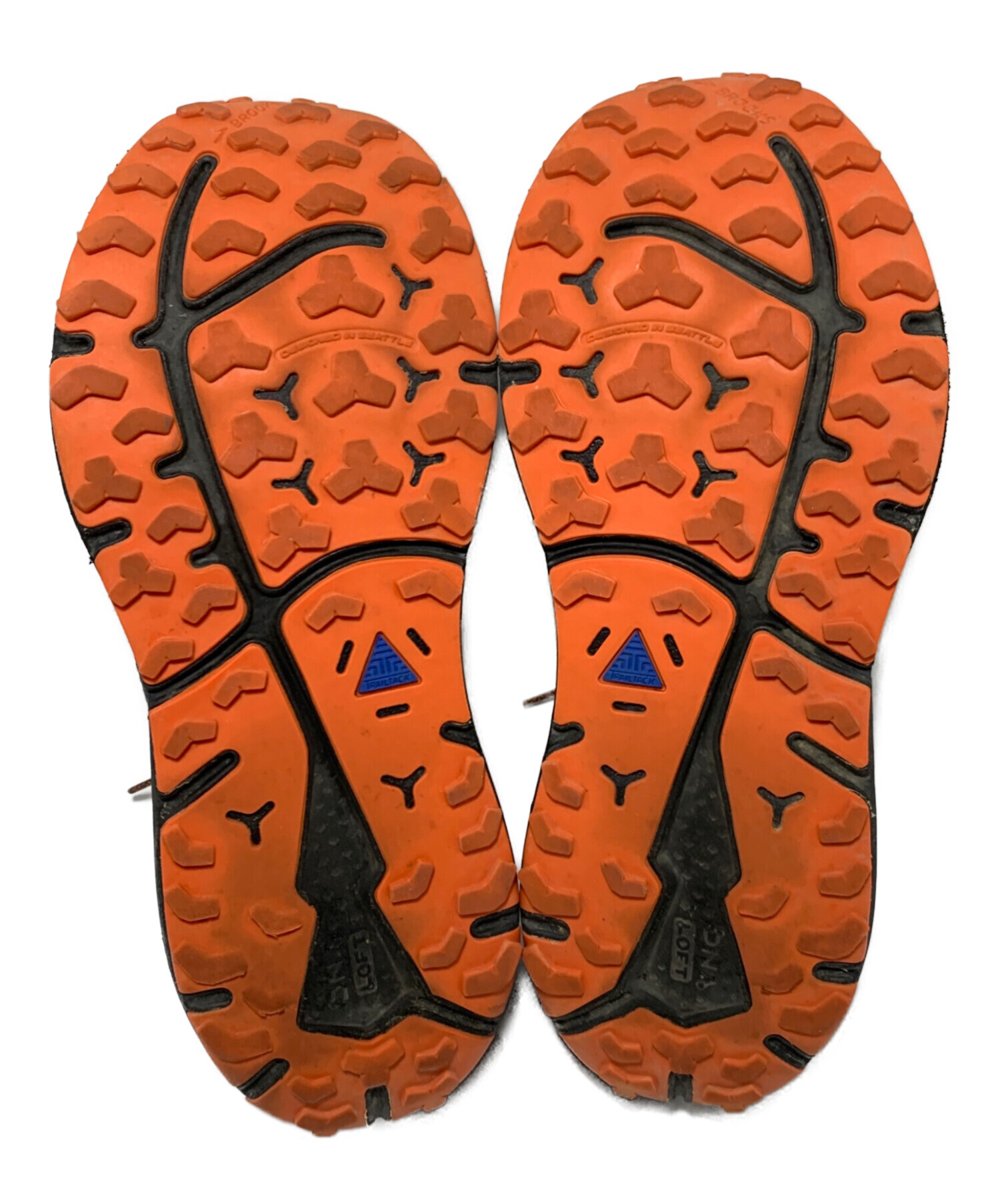 中古・古着通販】BROOKS (ブルックス) スニーカー グレー×オレンジ