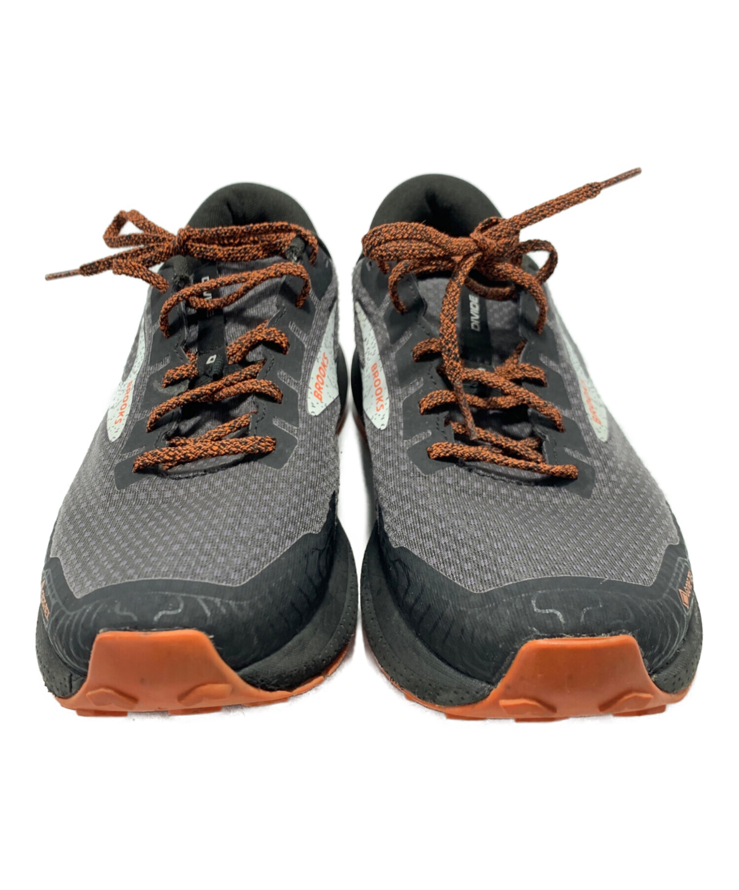 Brooksブルックス復刻HERITAGEヘリテージ28.5グレー×オレンジ美品 中古・古着通販】BROOKS (ブルックス) スニーカー グレー×オレンジ