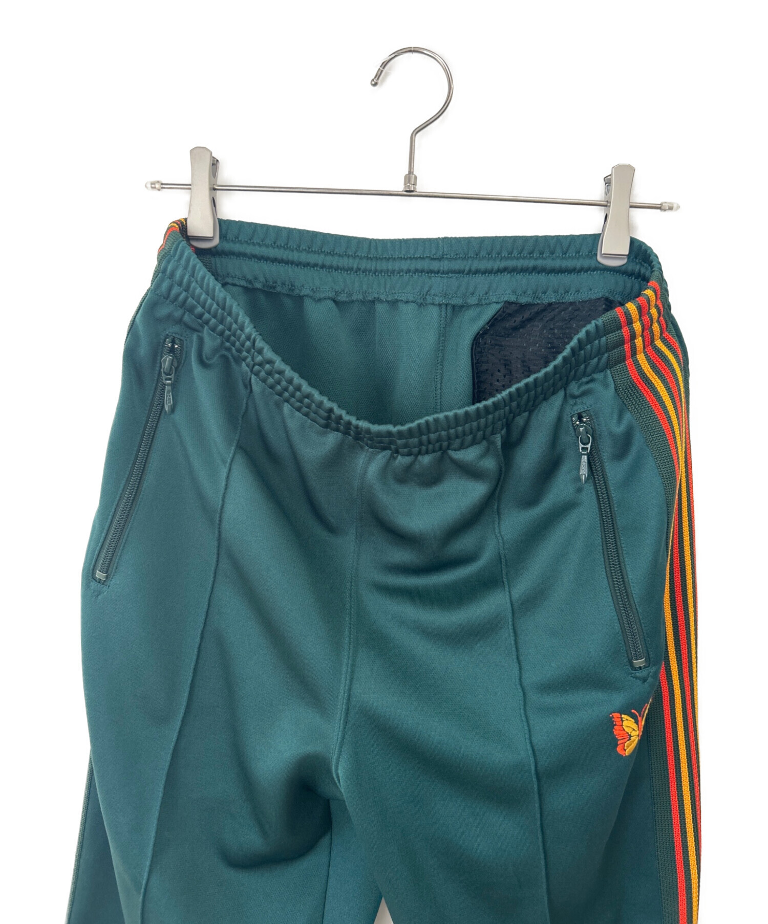 パンツ NEEDLES - Track Pant MR441 中古・古着通販】Needles (ニードルズ) 別注Track Pant グリーン