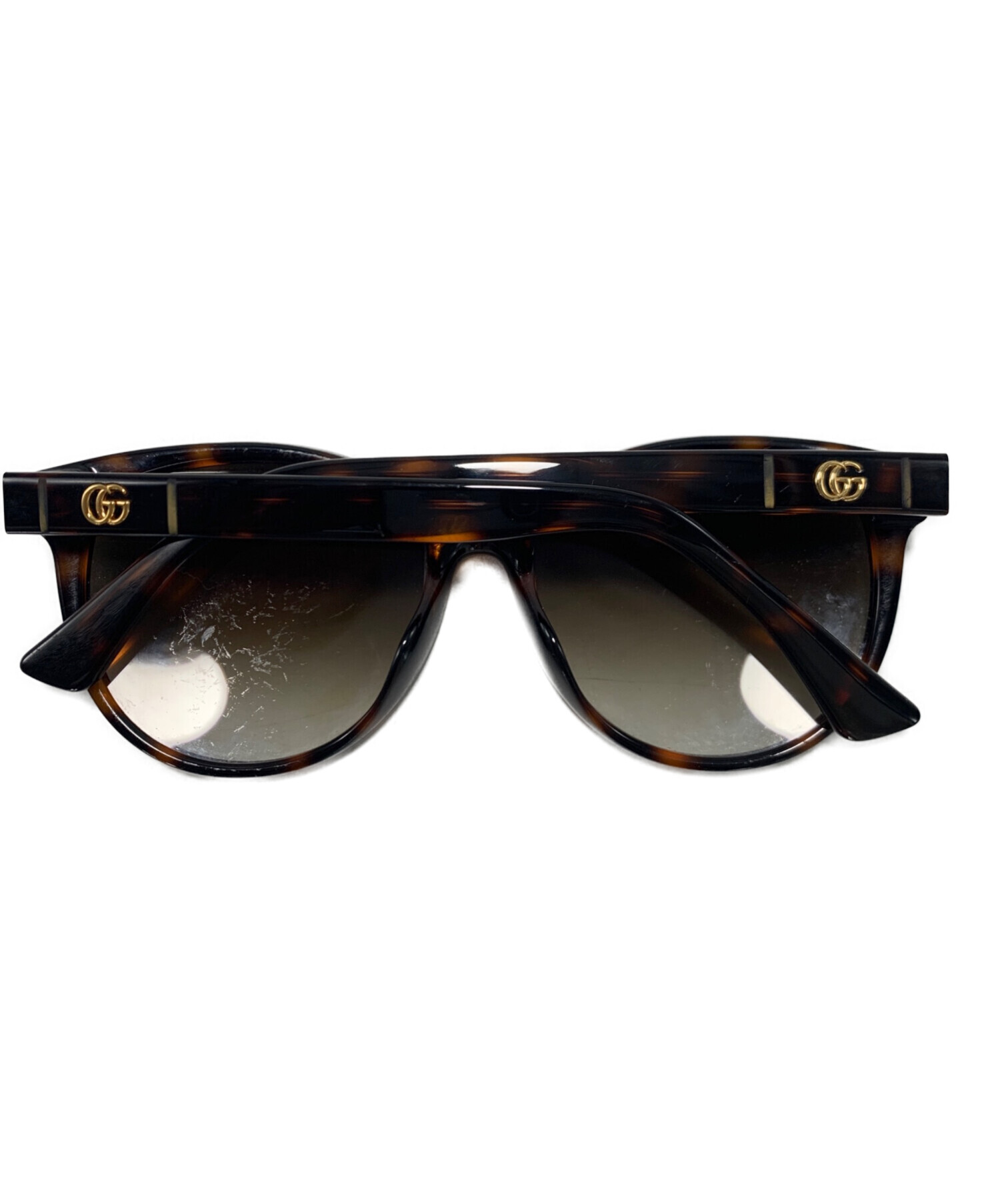 中古・古着通販】GUCCI (グッチ) サングラス ブラウン サイズ:56◻︎17
