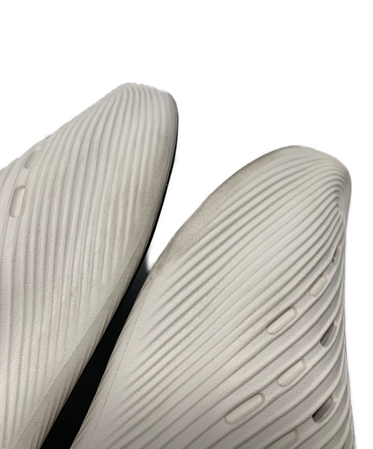 中古・古着通販】adidas (アディダス) サンダル ホワイト×ブラック