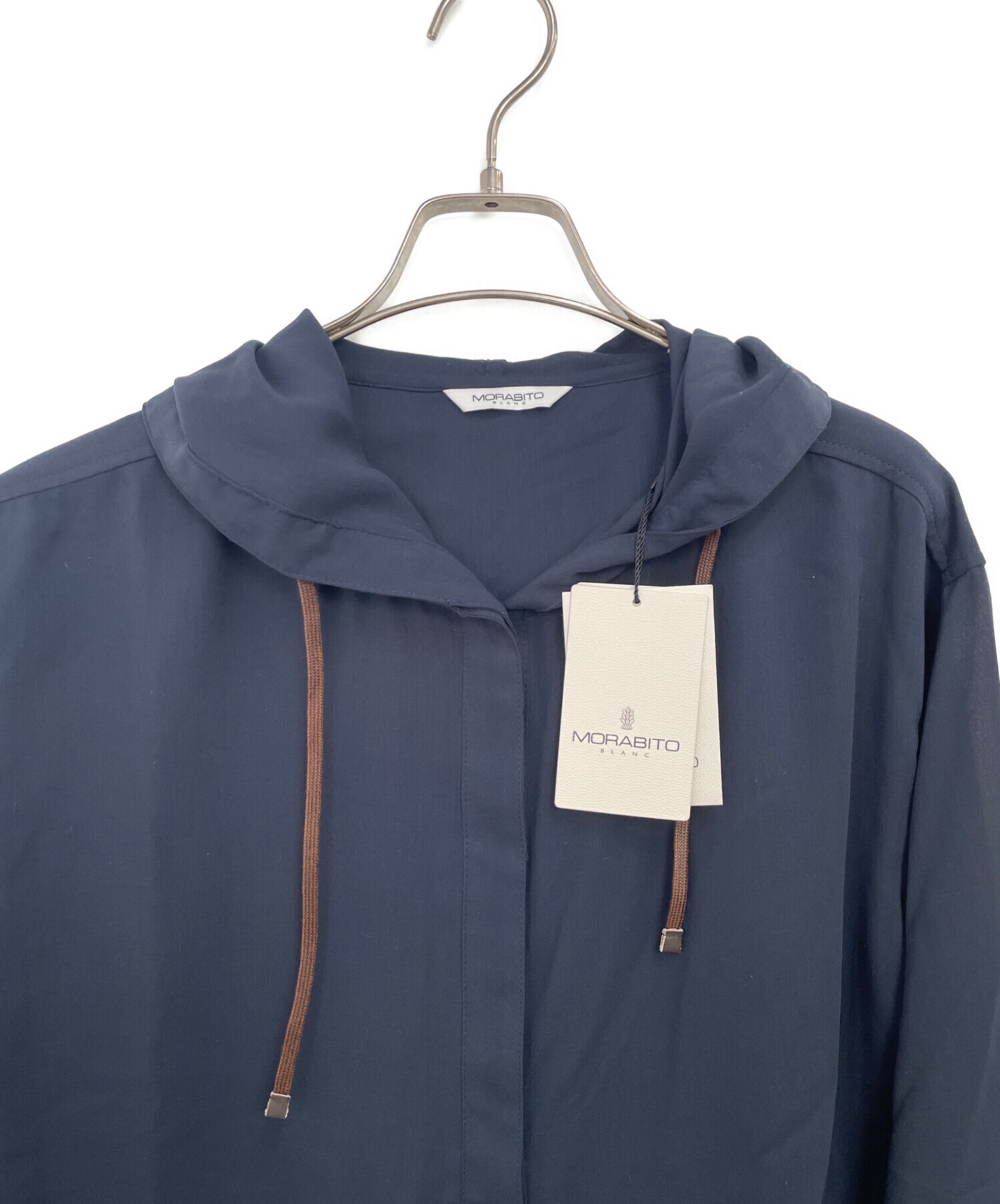 中古・古着通販】MORABITO (モラビト) 長袖シャツ ネイビー サイズ:38 