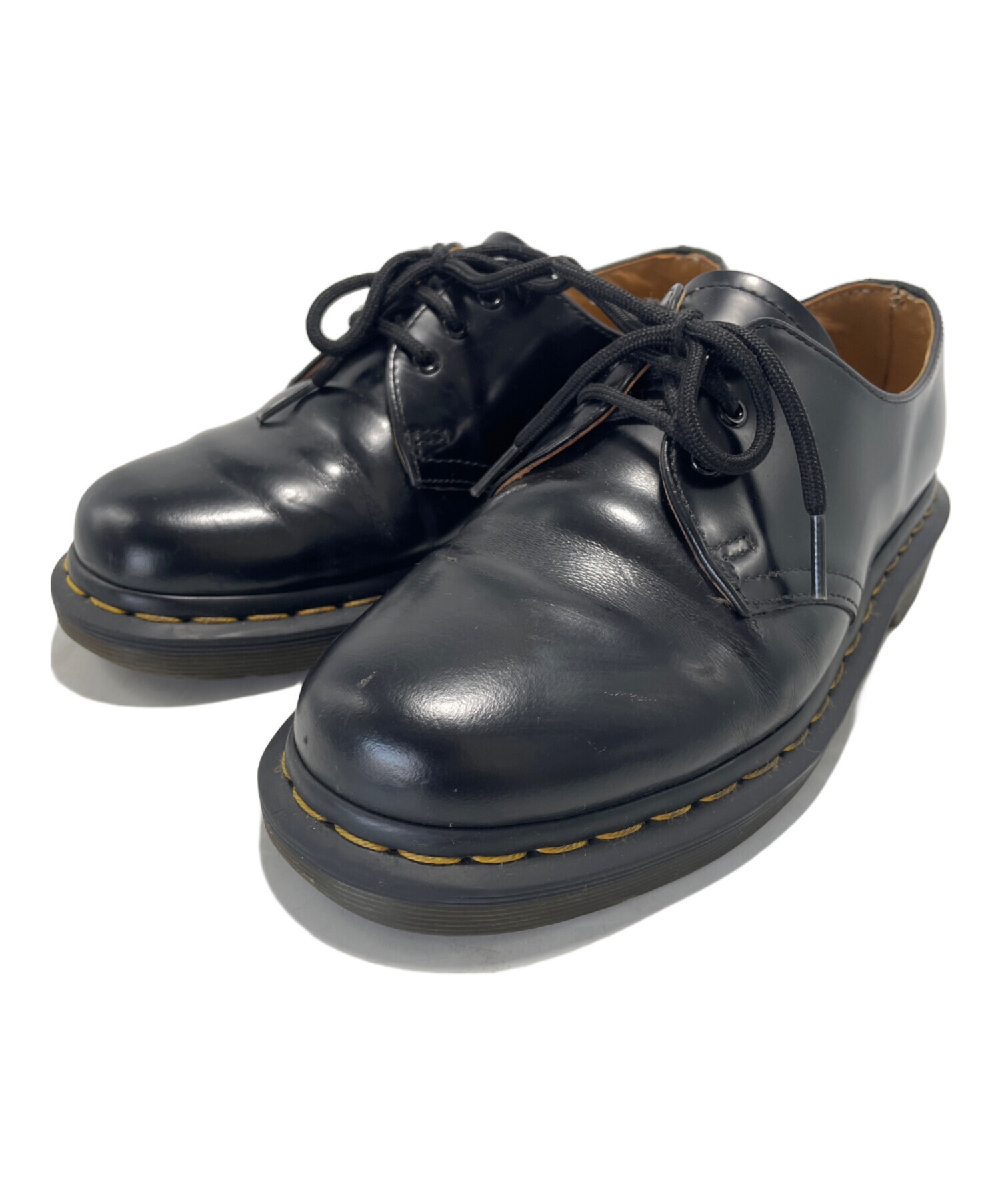 レザーシューズ ドクター マーチン 黒 中古・古着通販 Dr Martens 