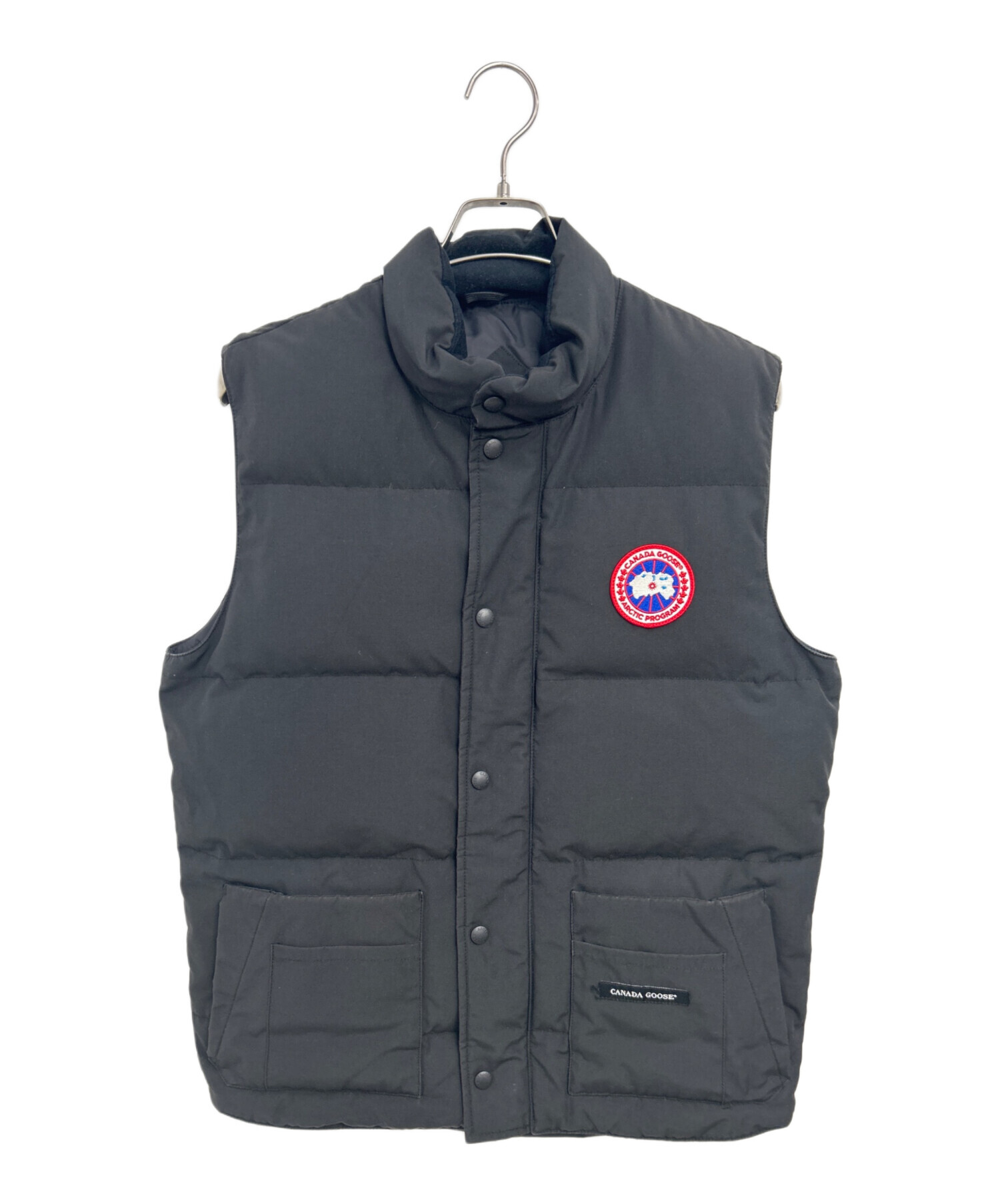中古・古着通販】CANADA GOOSE (カナダグース) ダウンベスト ブラック