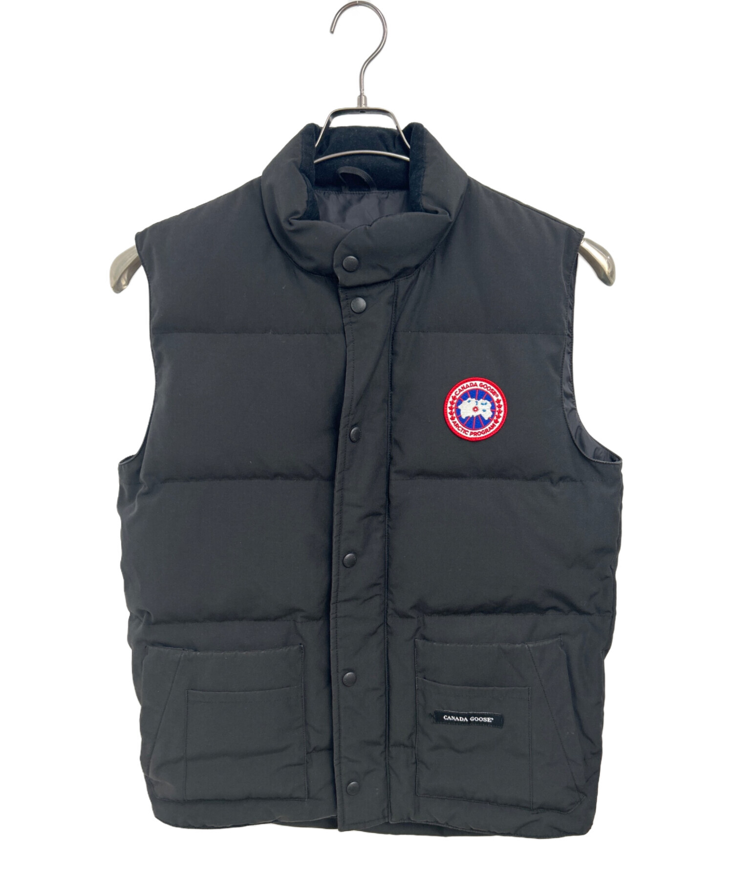 未使用タグ付　エスカーダ　グースダウンベスト　M ネックピロー袋付 中古・古着通販】CANADA GOOSE (カナダグース) ダウンベスト ブラック