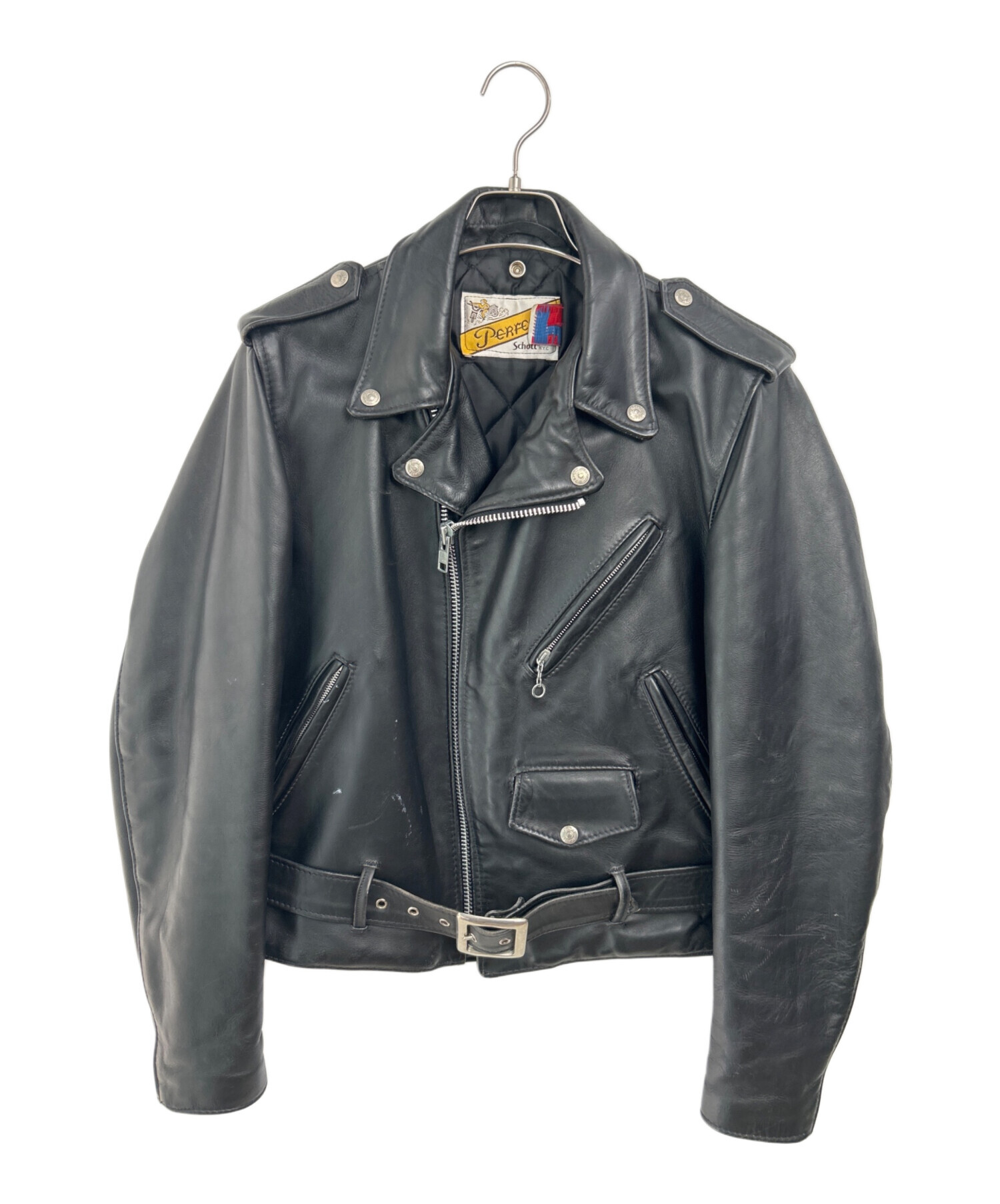 中古・古着通販】Schott (ショット) ダブルライダースジャケット