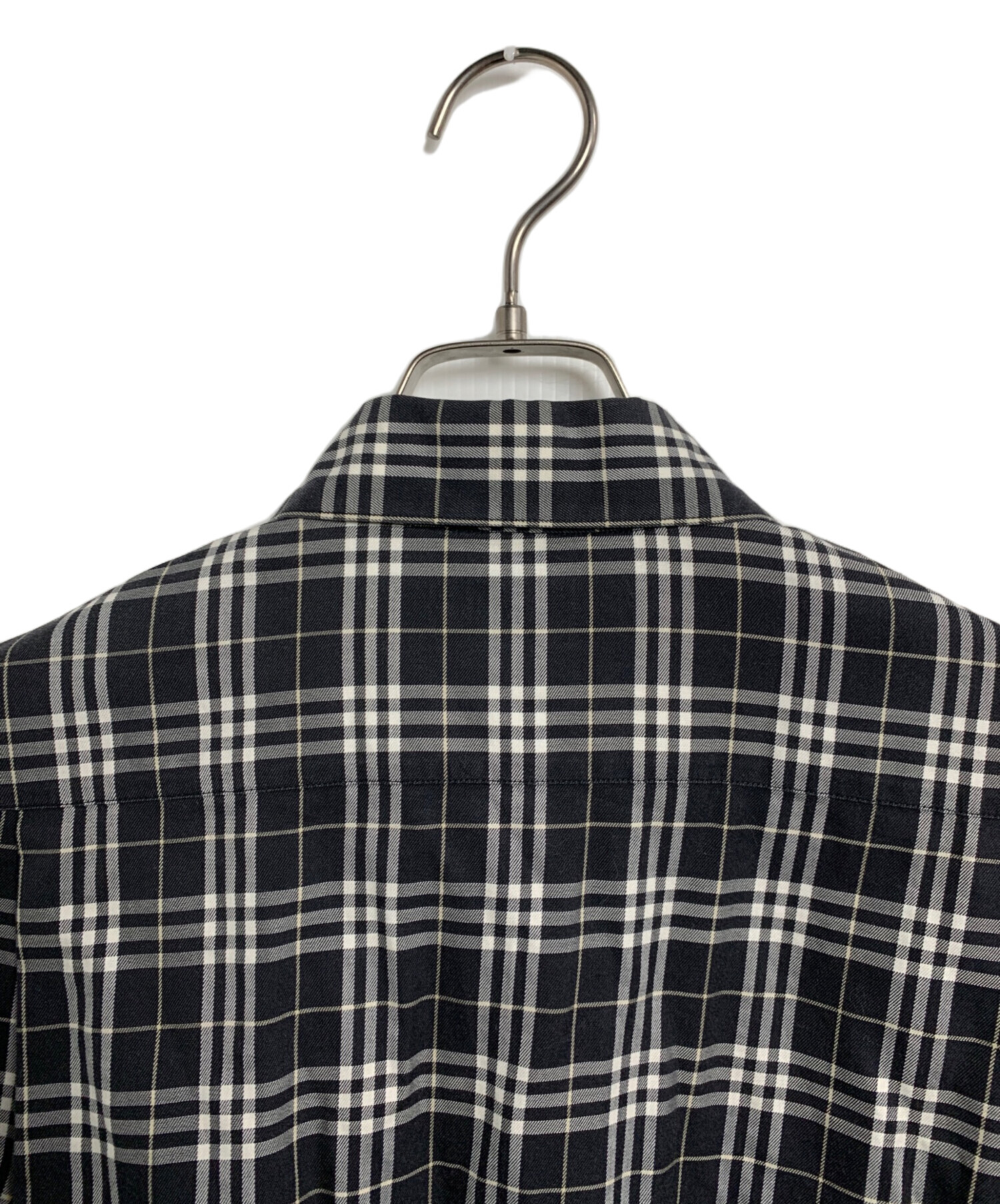 中古・古着通販】BURBERRY GOLF (バーバリーゴルフ) 長袖シャツ グレー