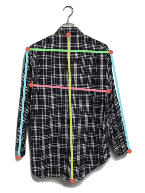 中古・古着通販】BURBERRY GOLF (バーバリーゴルフ) 長袖シャツ グレー