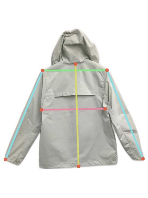 中古・古着通販】NIKE (ナイキ) アノラックパーカー ホワイト サイズ:M