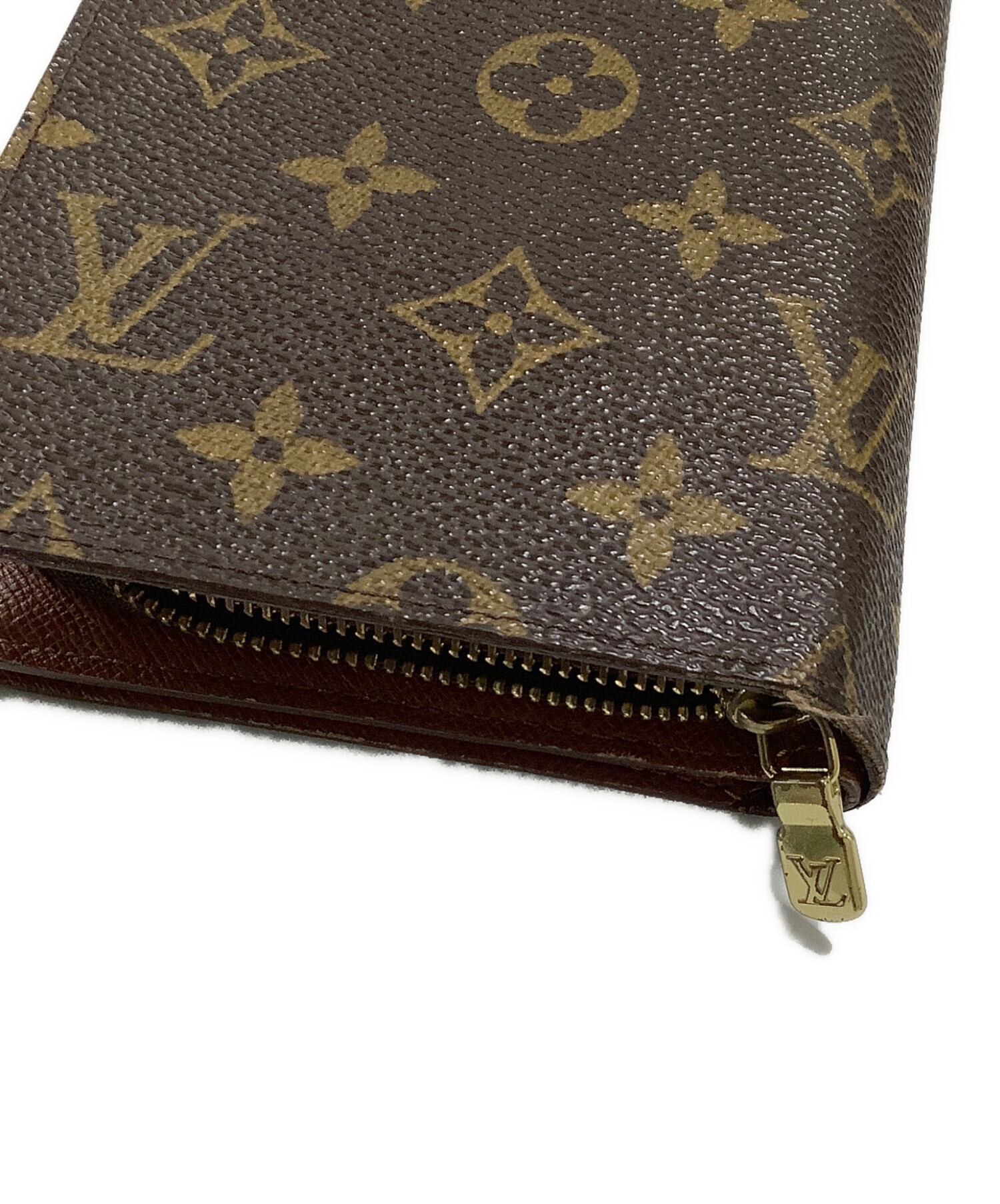 中古・古着通販】LOUIS VUITTON (ルイ ヴィトン) 2つ折り財布 ブラウン