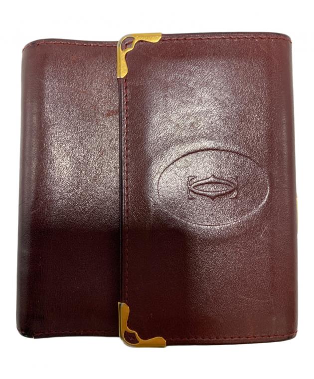 中古・古着通販】Cartier (カルティエ) 財布 レッド｜ブランド・古着