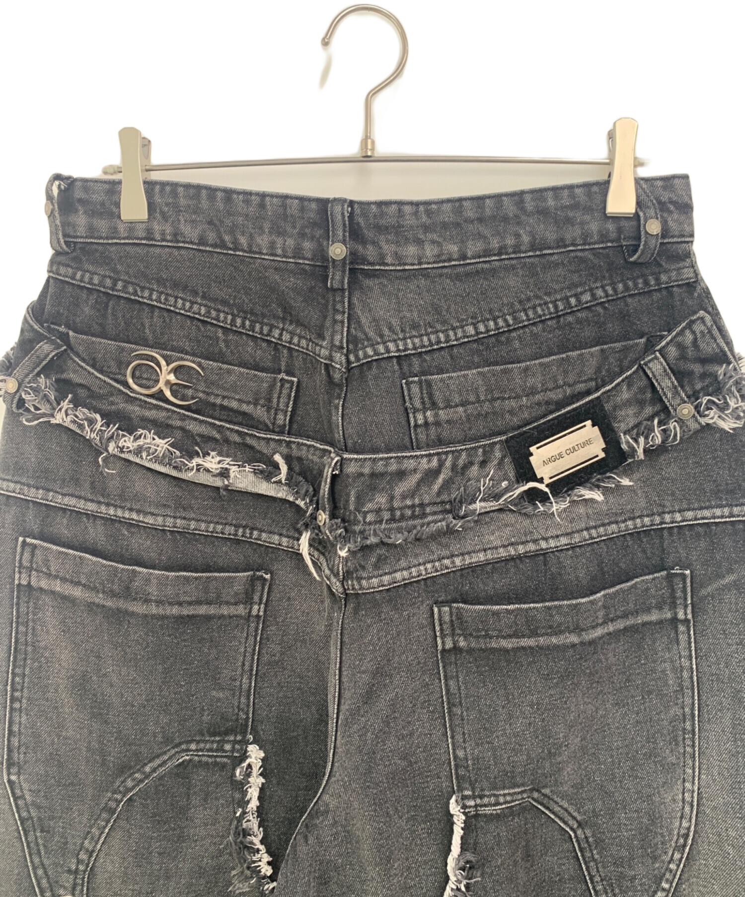 中古・古着通販】ARGUE CULTURE (アーギューカルチャー) デニムパンツ 
