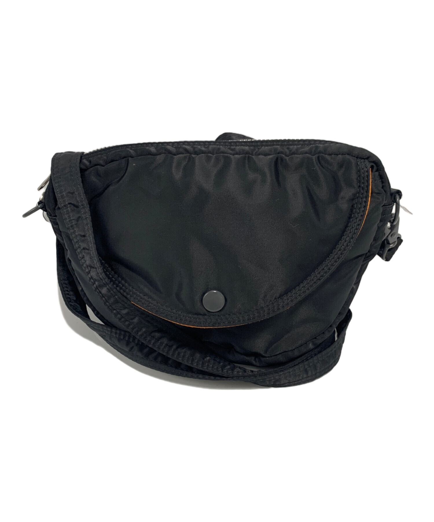 中古・古着通販】PORTER (ポーター) ハーフムーンショルダーバッグ 