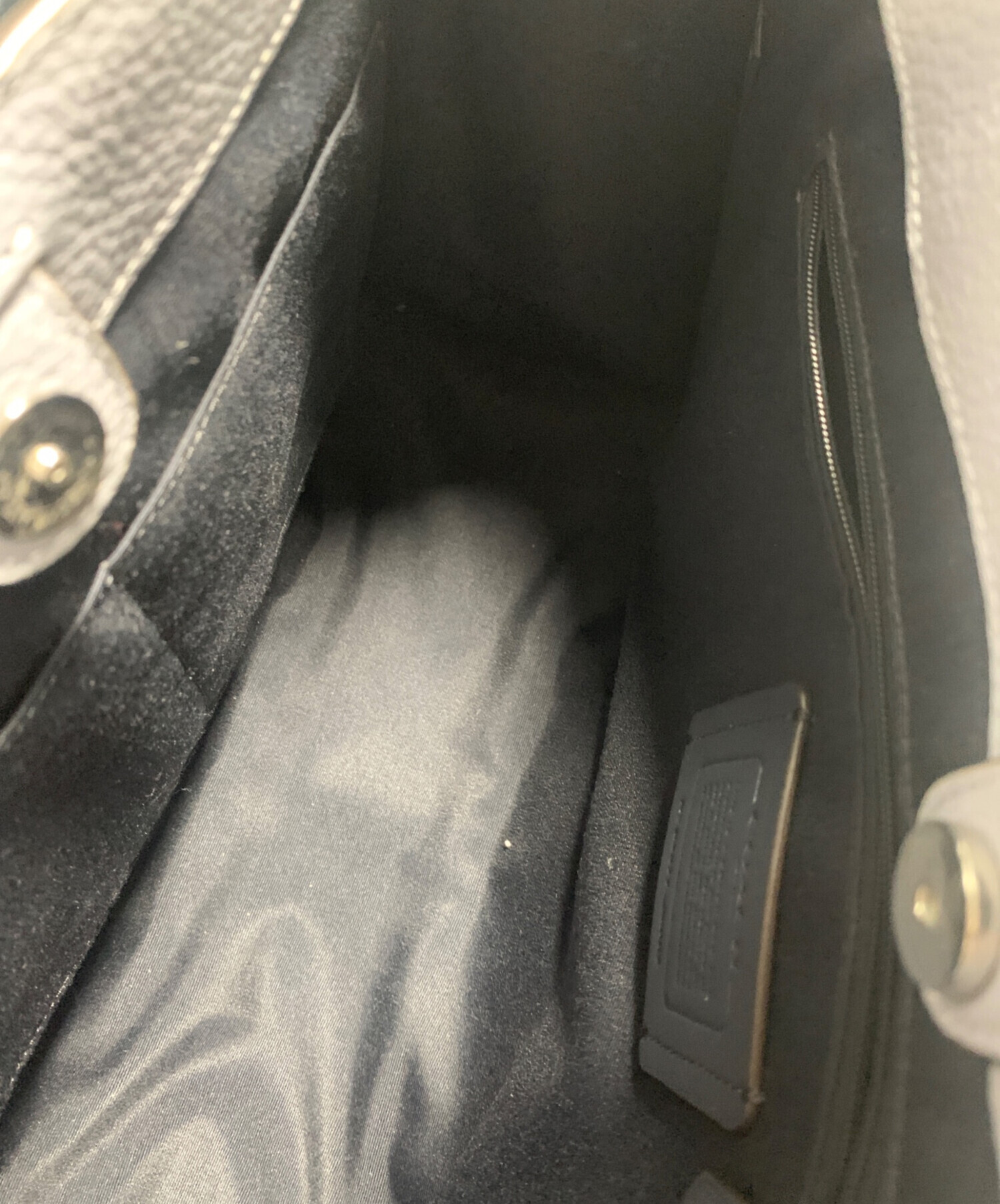 中古・古着通販】COACH (コーチ) 2WAYショルダーバッグ ブルー