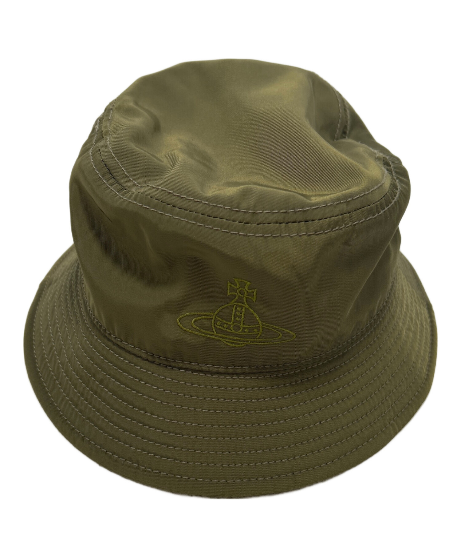 新品★ヴィヴィアンウエストウッド★バケットハット★カーキグリーン 中古・古着通販】Vivienne Westwood (ヴィヴィアンウエストウッド