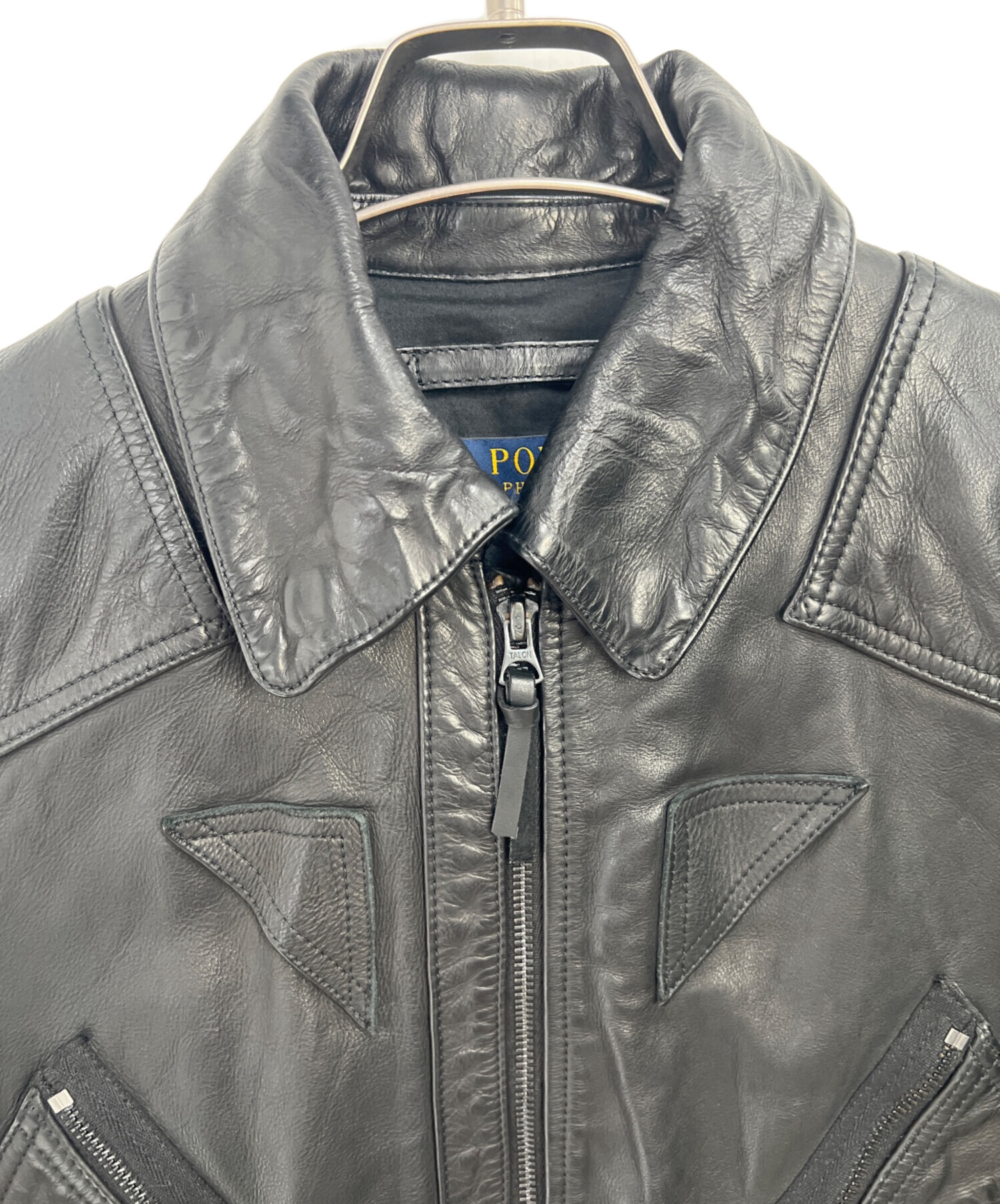 中古・古着通販】POLO RALPH LAUREN (ポロ・ラルフローレン) レザー