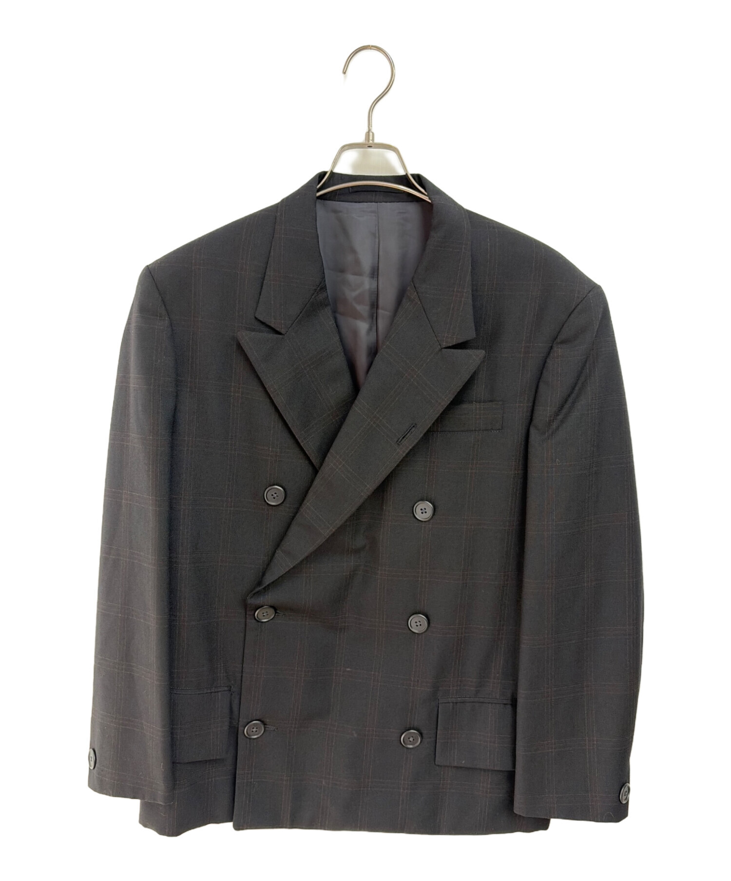 か*と様 Y's for men テーラードジャケット ブラック Lヴィンテージ 中古・古着通販】Y's for men (ワイズフォーメン) テーラード