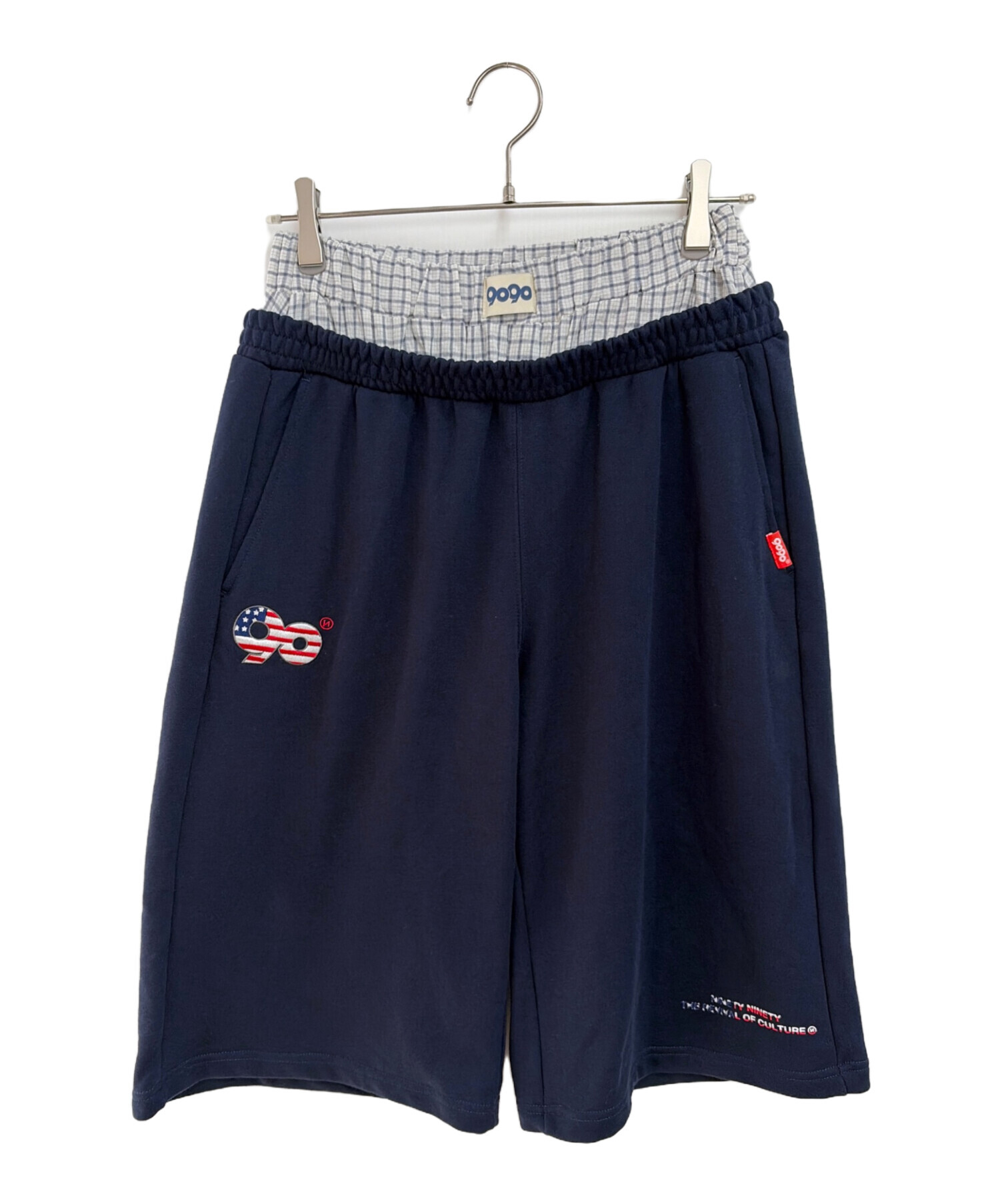 9090 ショートパンツ 超美品 中古・古着通販】9090 (9090) ショートパンツ ブラック サイズ:M