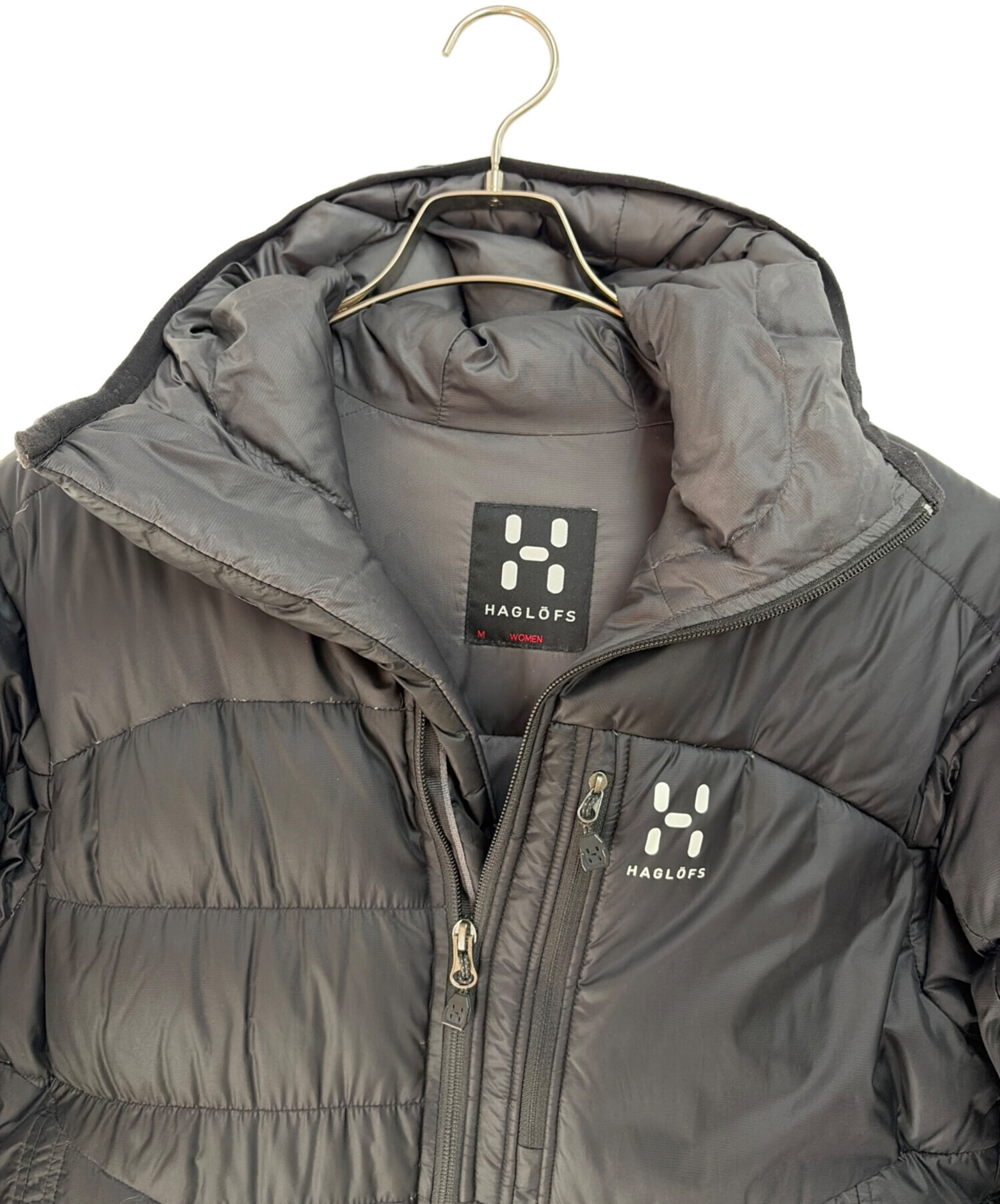 中古・古着通販】HAGLOFS (ホグロフス) ダウンジャケット ブラック