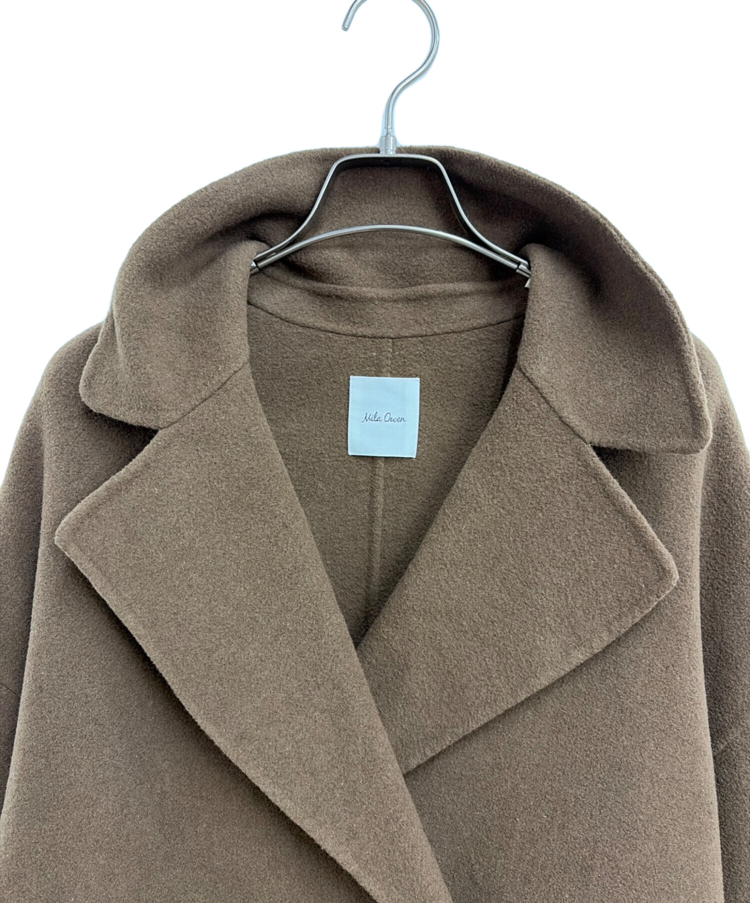 中古・古着通販】Mila Owen (ミラオーウェン) woolコクーンシルエット