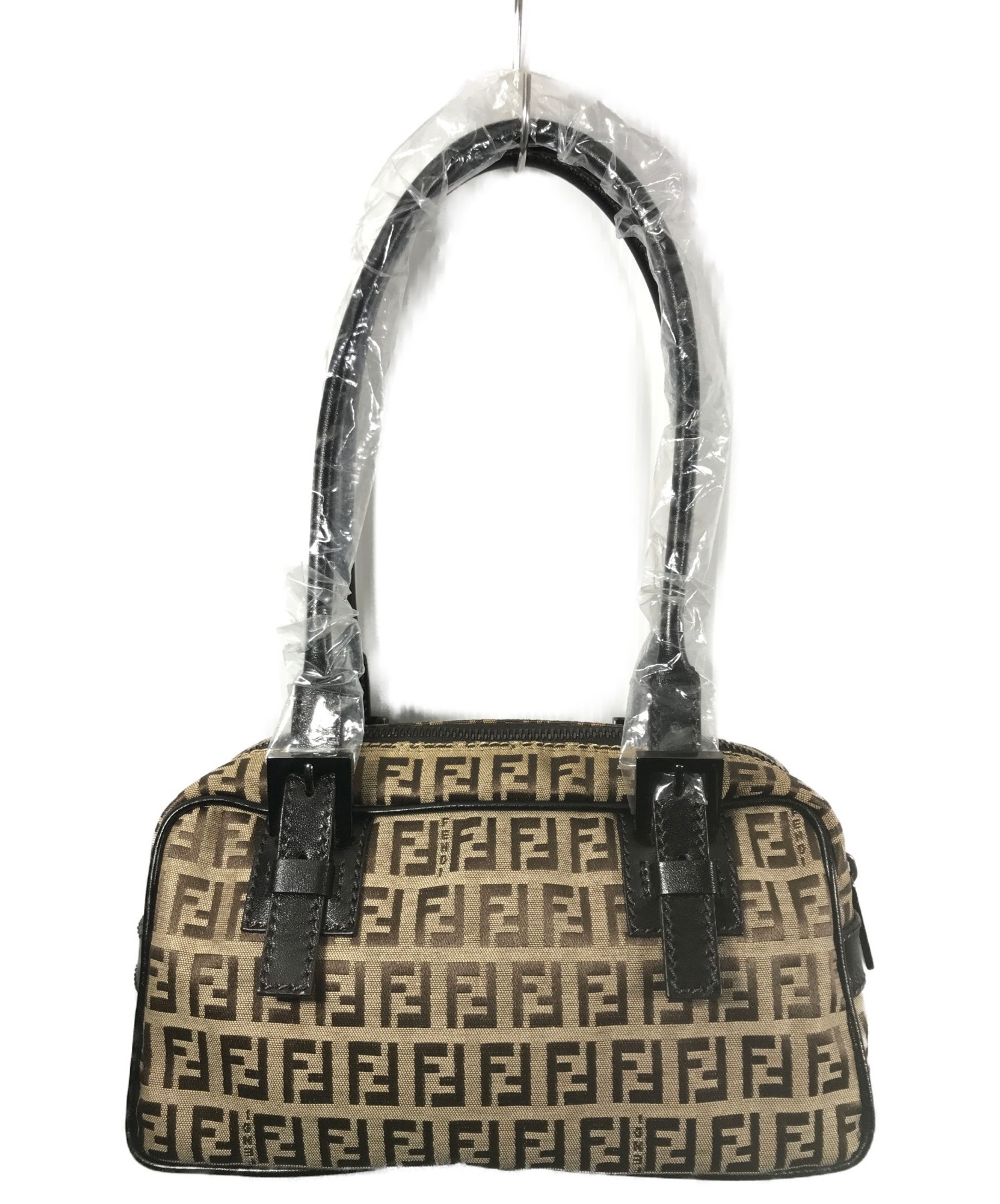 中古・古着通販】FENDI (フェンディ) ハンドバッグ ブラウン