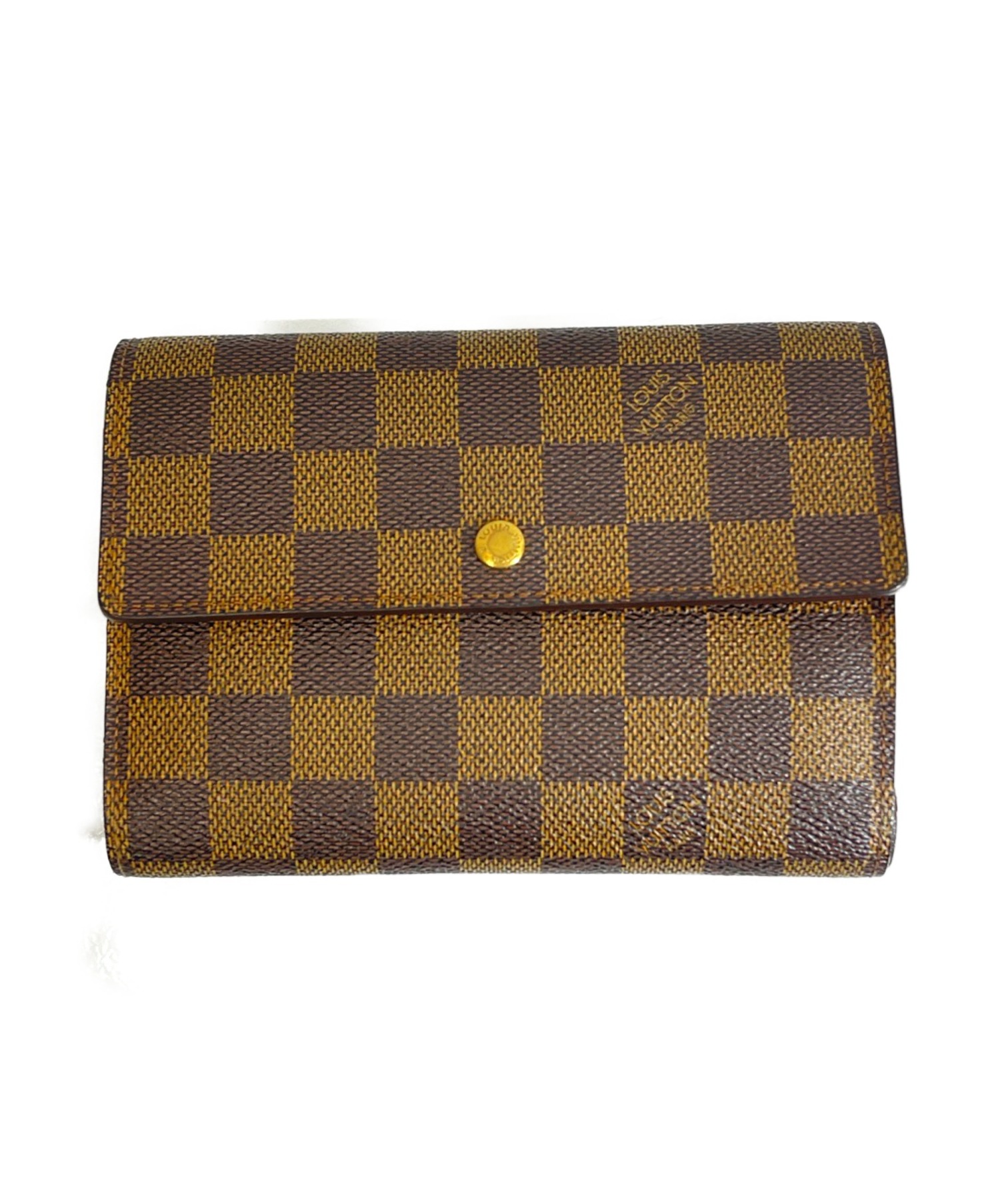 中古・古着通販】LOUIS VUITTON (ルイ ヴィトン) 3つ折り財布 ダミエ
