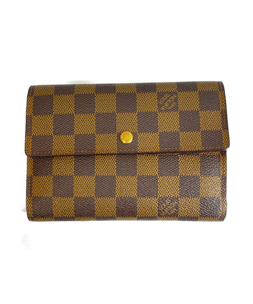 中古・古着通販】LOUIS VUITTON (ルイ ヴィトン) 3つ折り財布 ダミエ