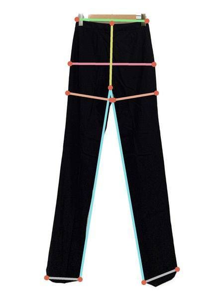 中古・古着通販】CELINE (セリーヌ) スラックス ブラック サイズ