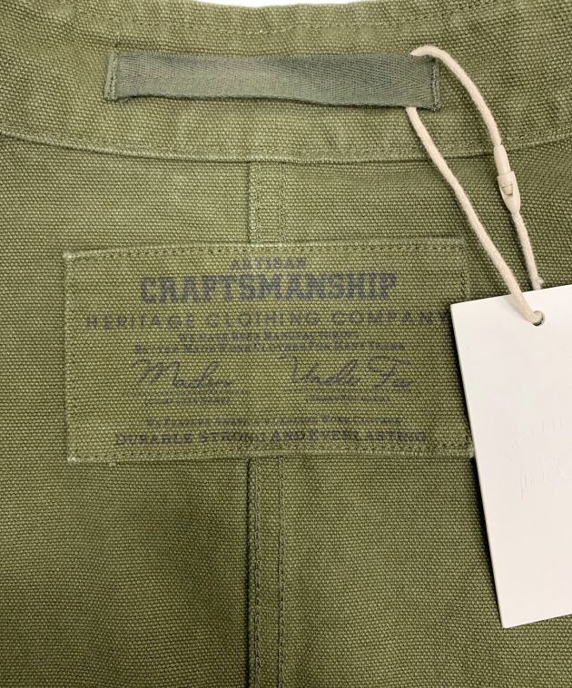 CRAFTSMANSHIP モーターサイクル ジャケット オリーブ 中古・古着通販】CRAFTSMANSHIP (クラフトマンシップ) モーター