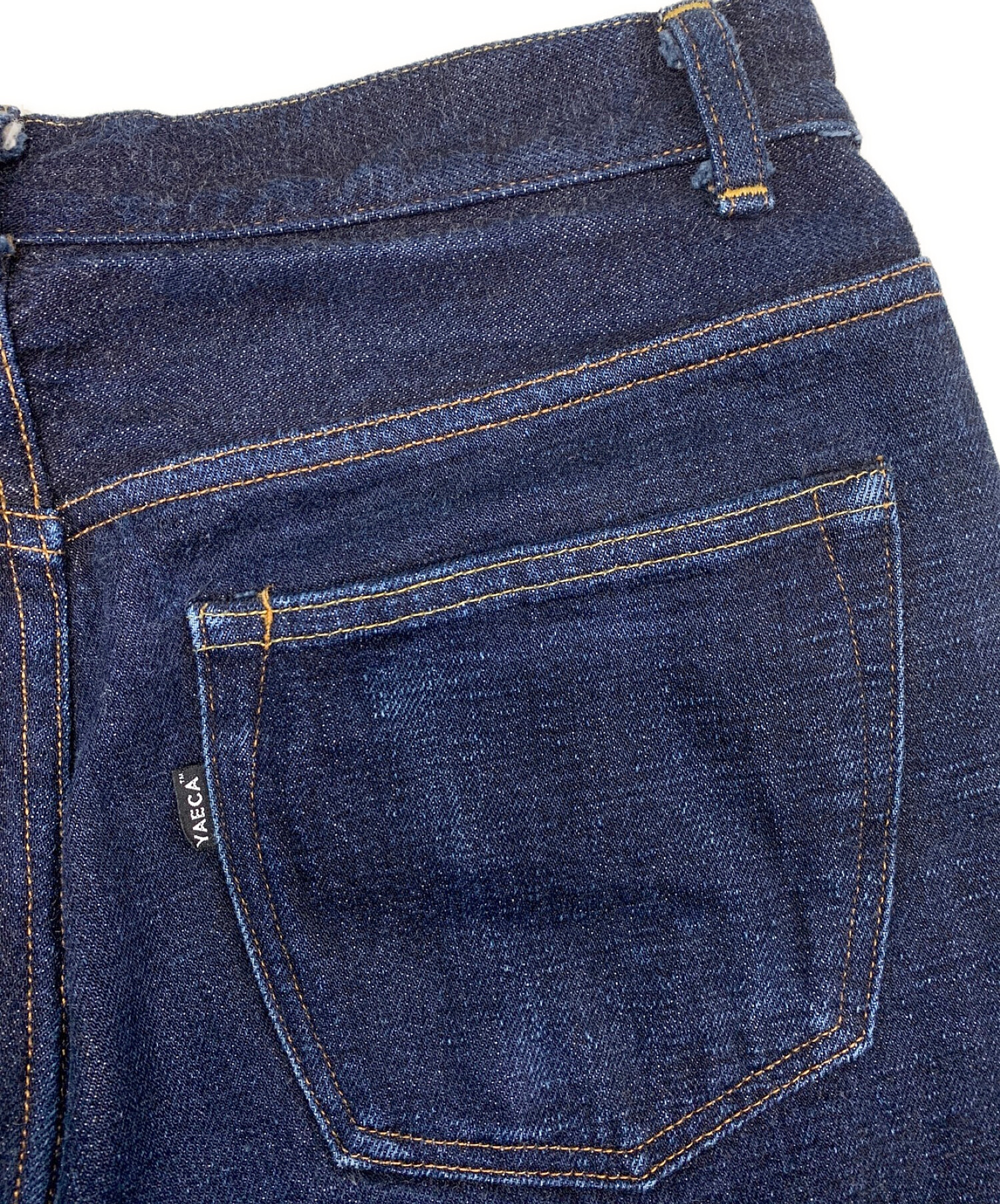 中古・古着通販】YAECA (ヤエカ) デニムワイドストレートパンツ