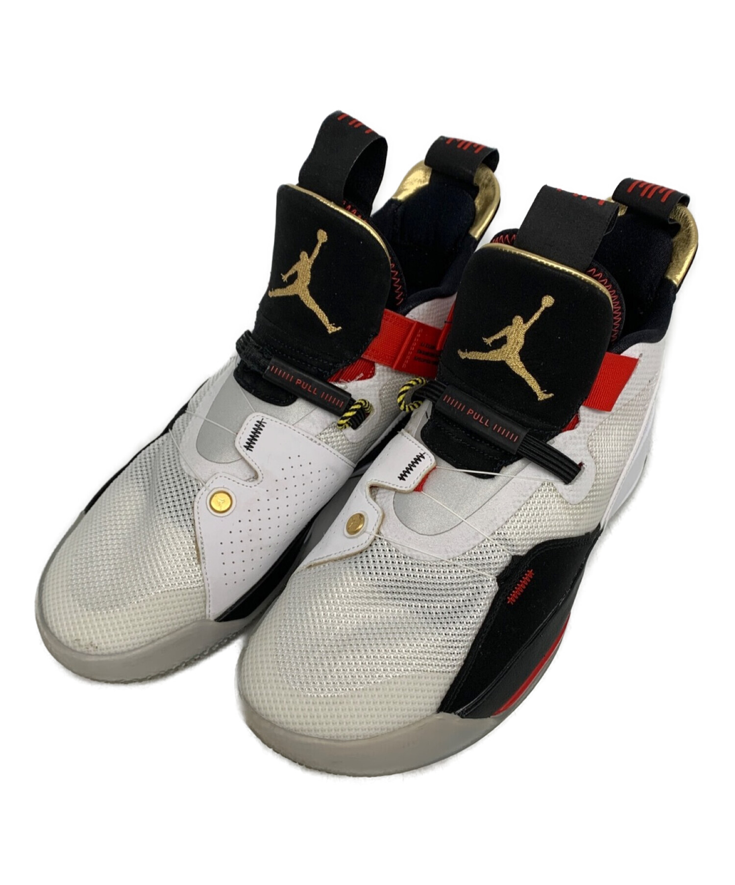 中古・古着通販】NIKE (ナイキ) AIR JORDAN 33 PF ホワイト サイズ