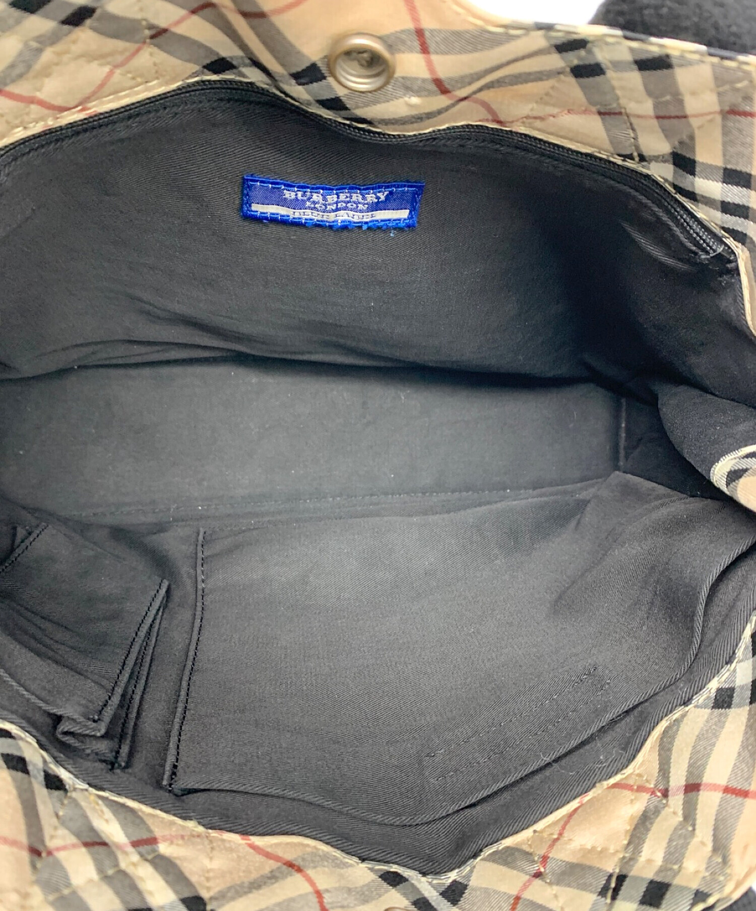 【新品未使用】Burberry Blue labelミニトートバック　バーバリー 中古・古着通販】BURBERRY BLUE LABEL (バーバリーブルーレーベル