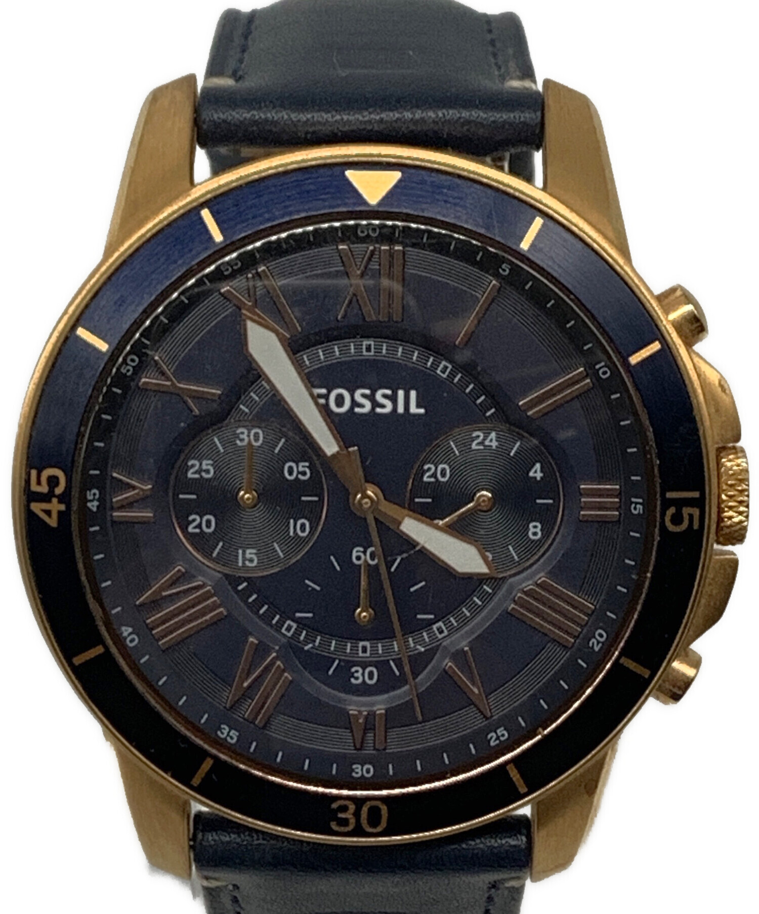 中古・古着通販】FOSSIL (フォッシル) Grant Sport Blue Dial Men's