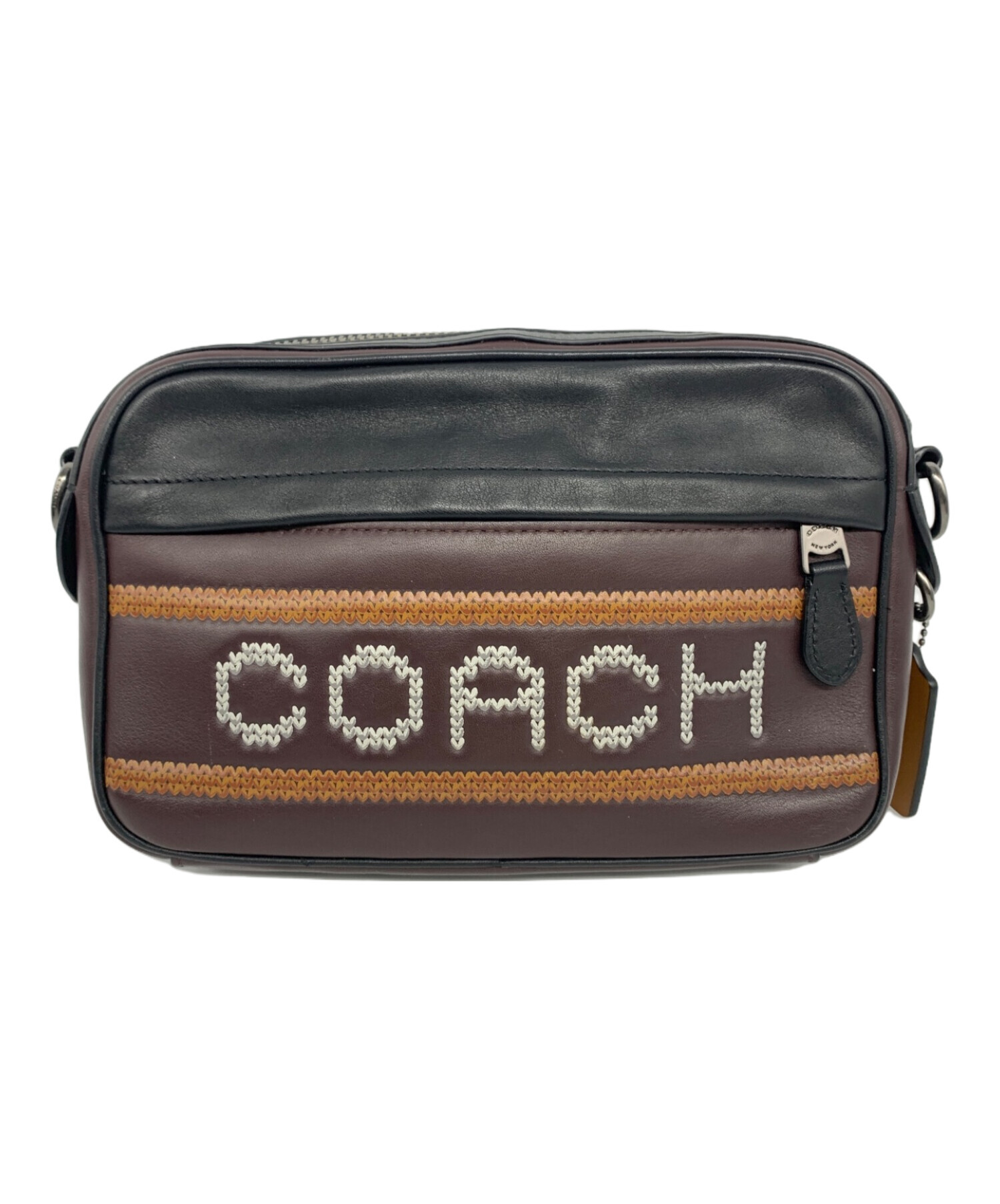 COACH ダークブラウン ショルダーバッグ 【公式通販】